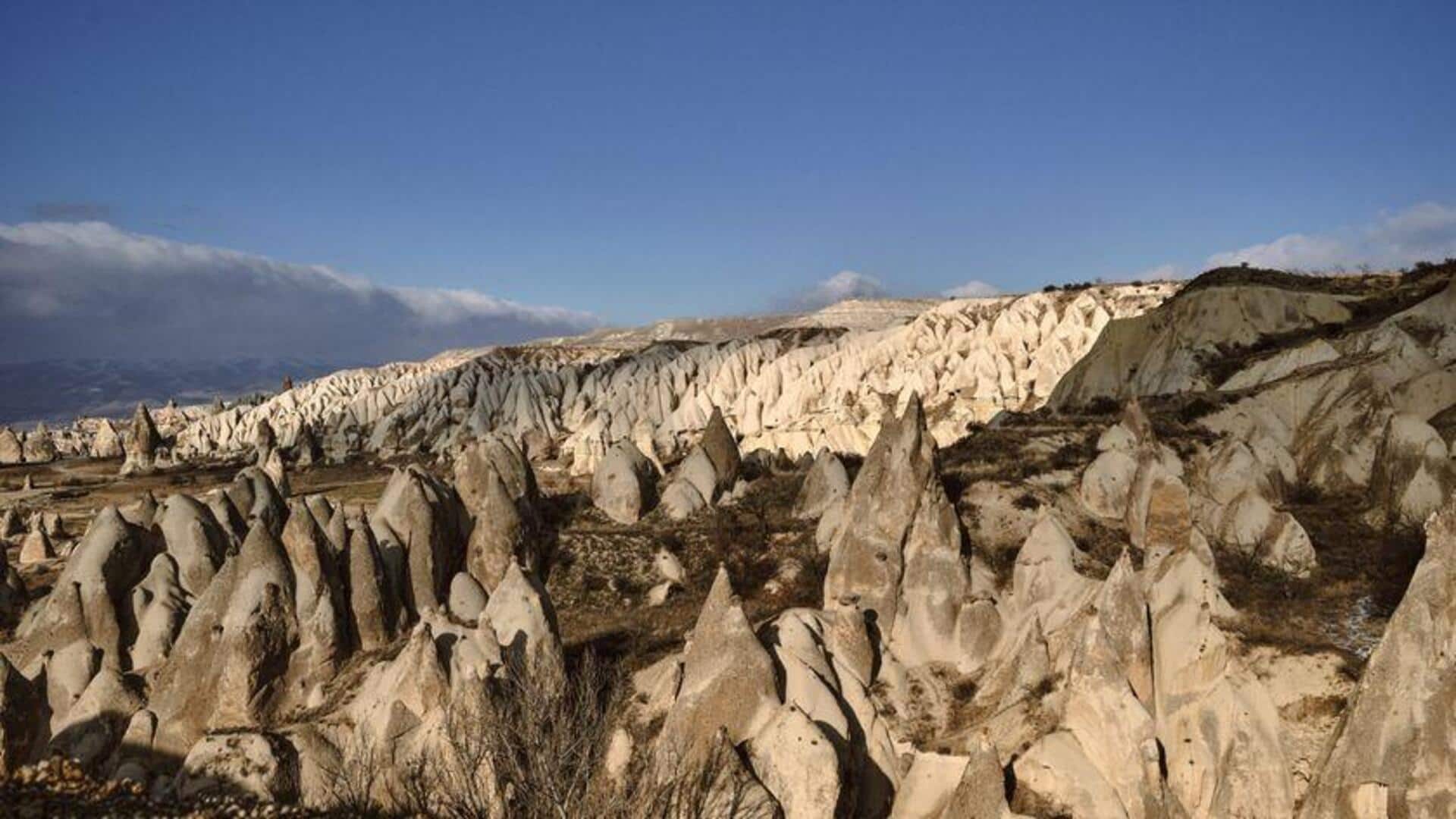 Formasi Batu Misterius di Cappadocia, Turki
