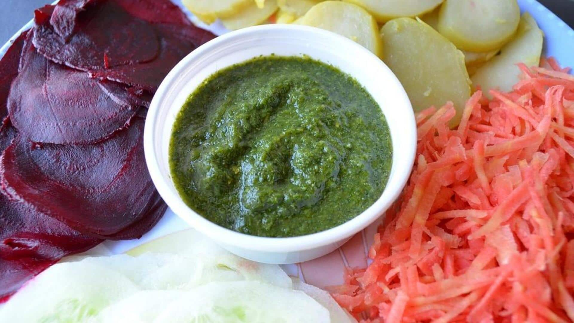 Panduan membuat Chutney Daun Kari Vegan ala Indonesia yang lezat