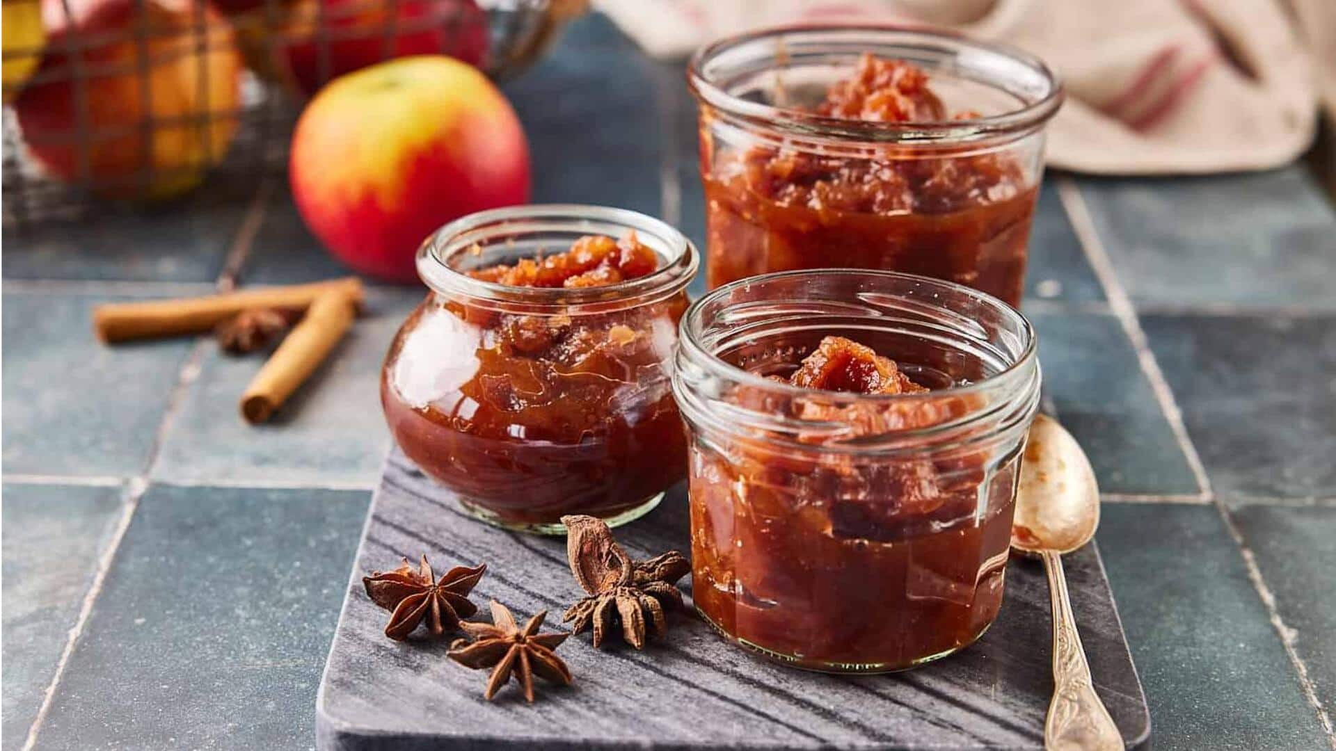 Cara Membuat Chutney Apel Pedas di Rumah
