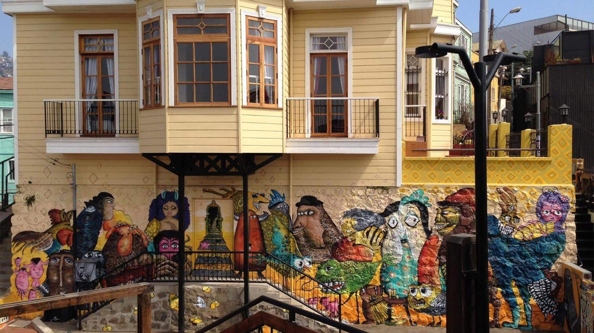 Lima Mural Ikonik yang Wajib Anda Kunjungi di Valparaiso