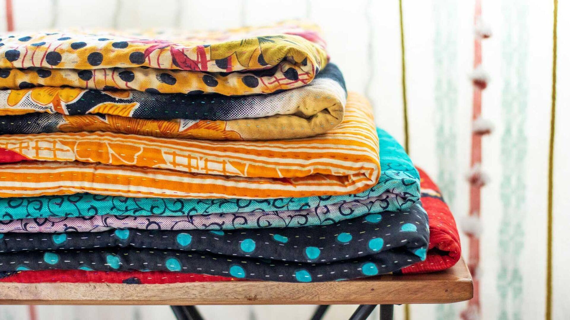 Ubah kantha vintage menjadi jaket trendi