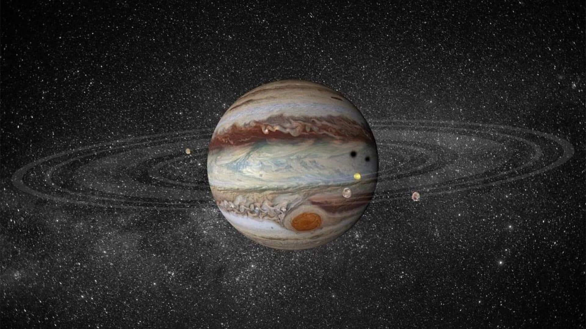Pengaruh Medan Magnet Jupiter terhadap Bulan-Bulannya