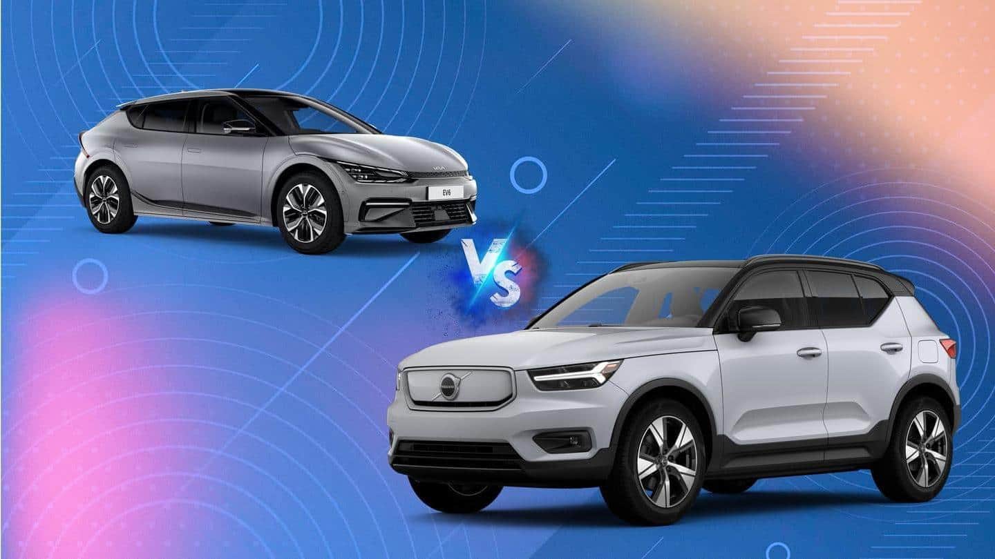 Volvo XC40 Recharge vs Kia EV6: Mana yang lebih baik?