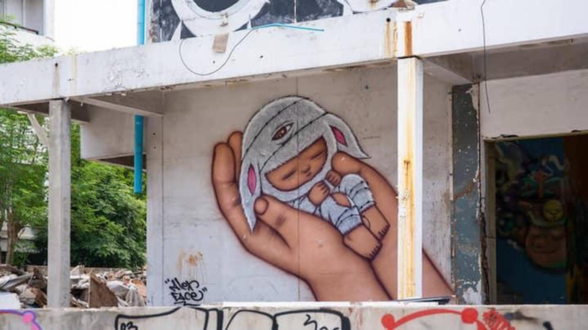 Kawasan Tersembunyi Di Bangkok Dengan Seni Jalanan Yang Luar Biasa