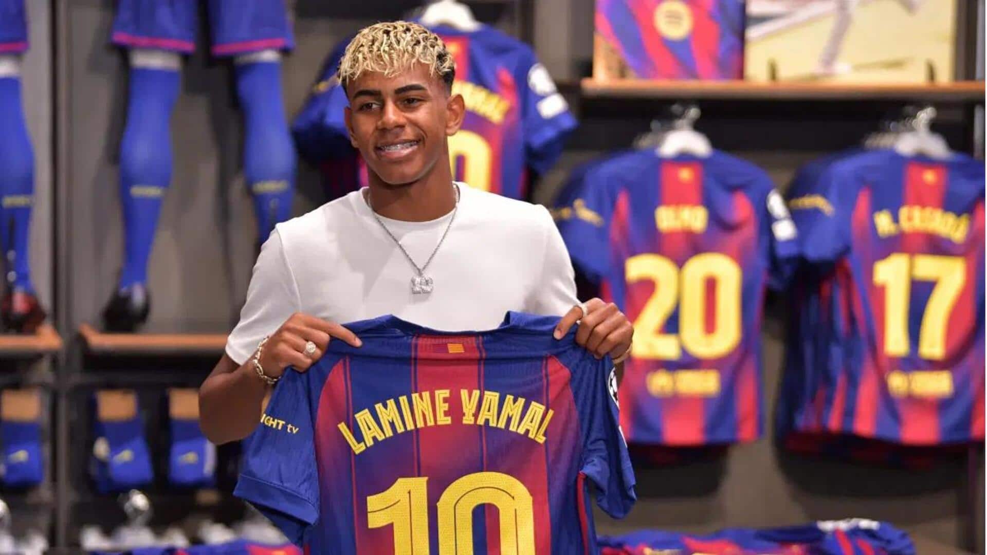 Lamine Yamal akan Bergabung dengan Legenda Barcelona dengan Nomor 10