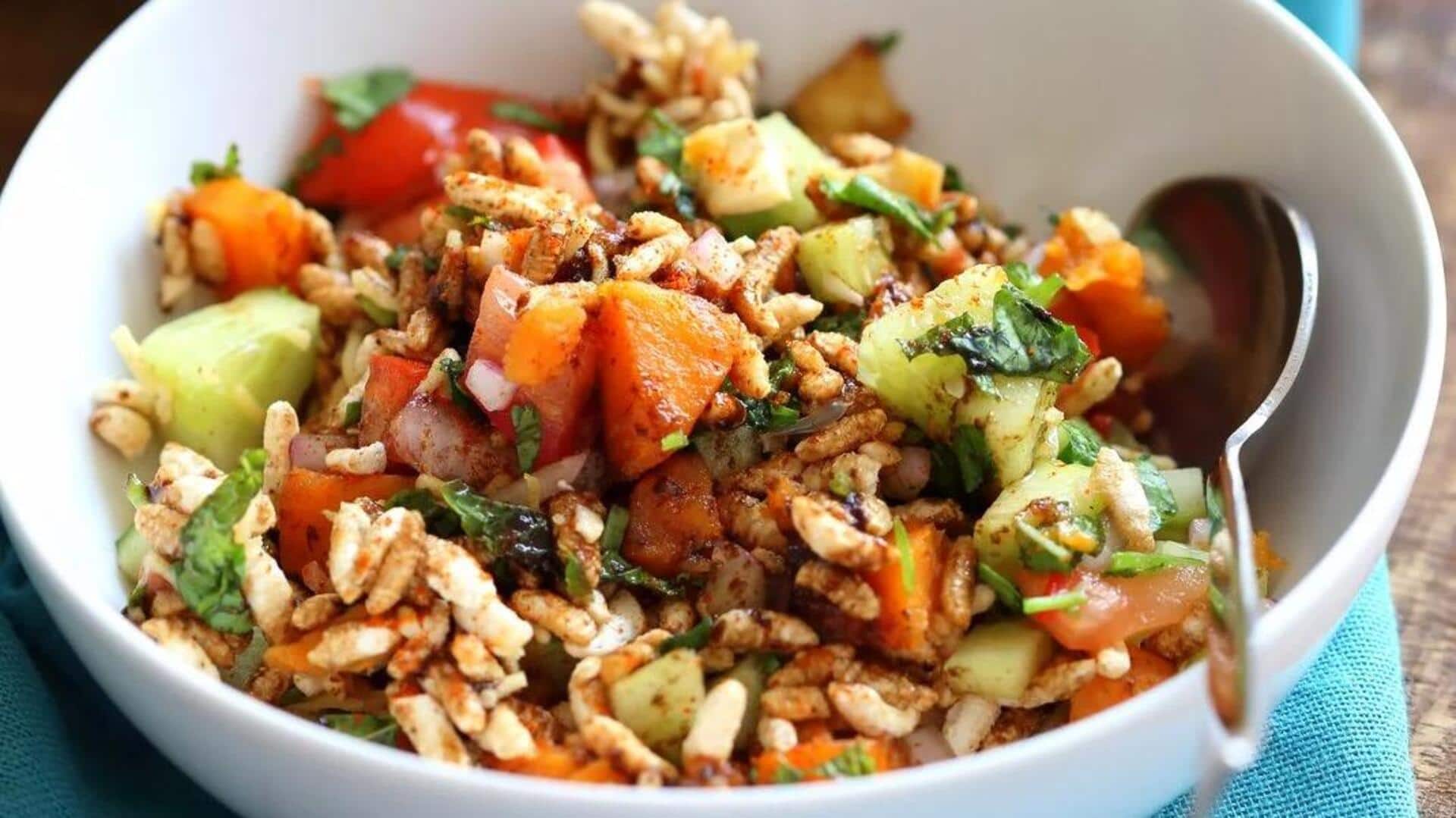 Salad Tradisional India dengan Sentuhan Kreatif dari Beras Kembung