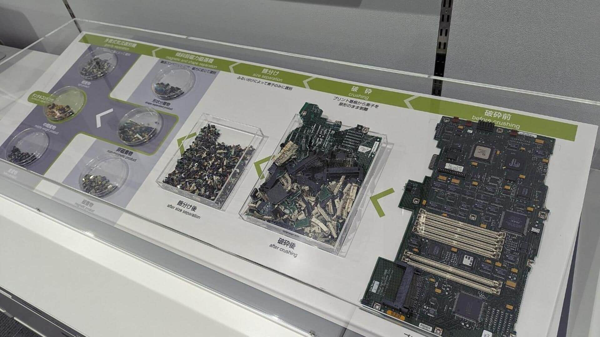 Mengais Emas dari e-Waste Barang Elektronik