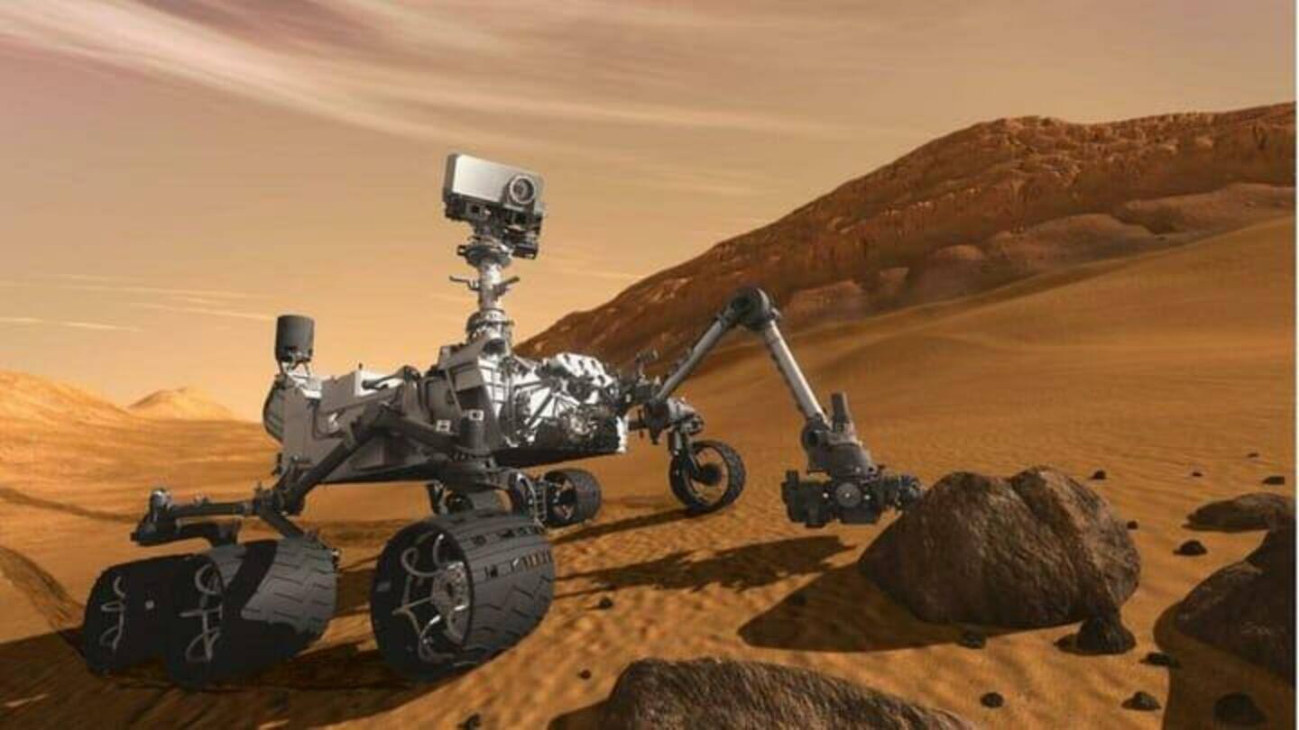 Curiosity Rover NASA menemukan permata opal kaya air di Mars