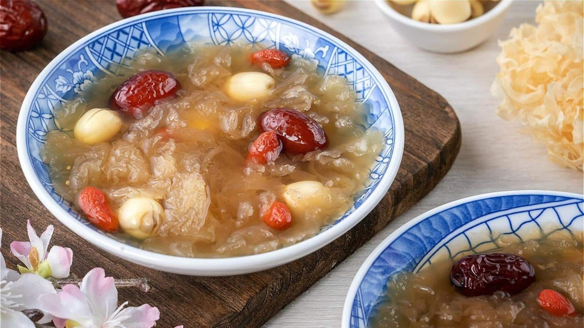 Mencicipi Lima Hidangan Lezat dengan Bahan Dasar Jamur Tremella