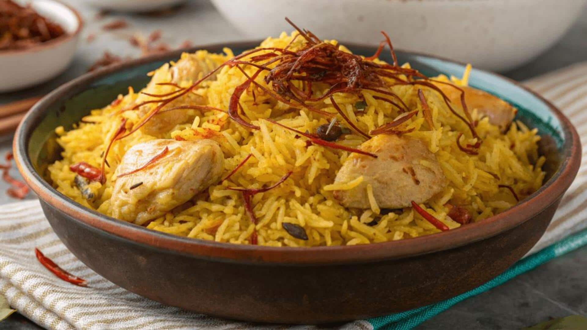 Resep Biryani India dengan Sentuhan Saffron