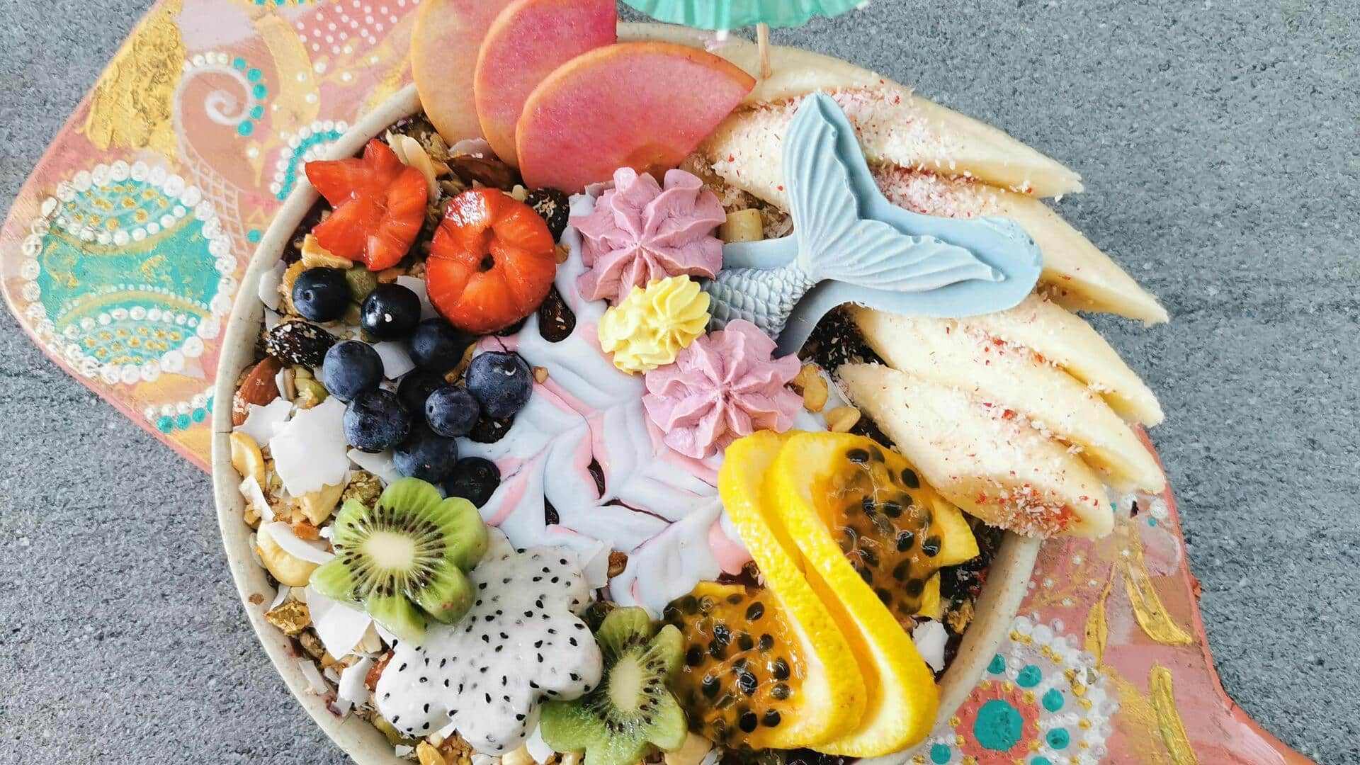 Membuat seni buah di rumah dengan mudah Membuat seni buah di rumah dengan mudah