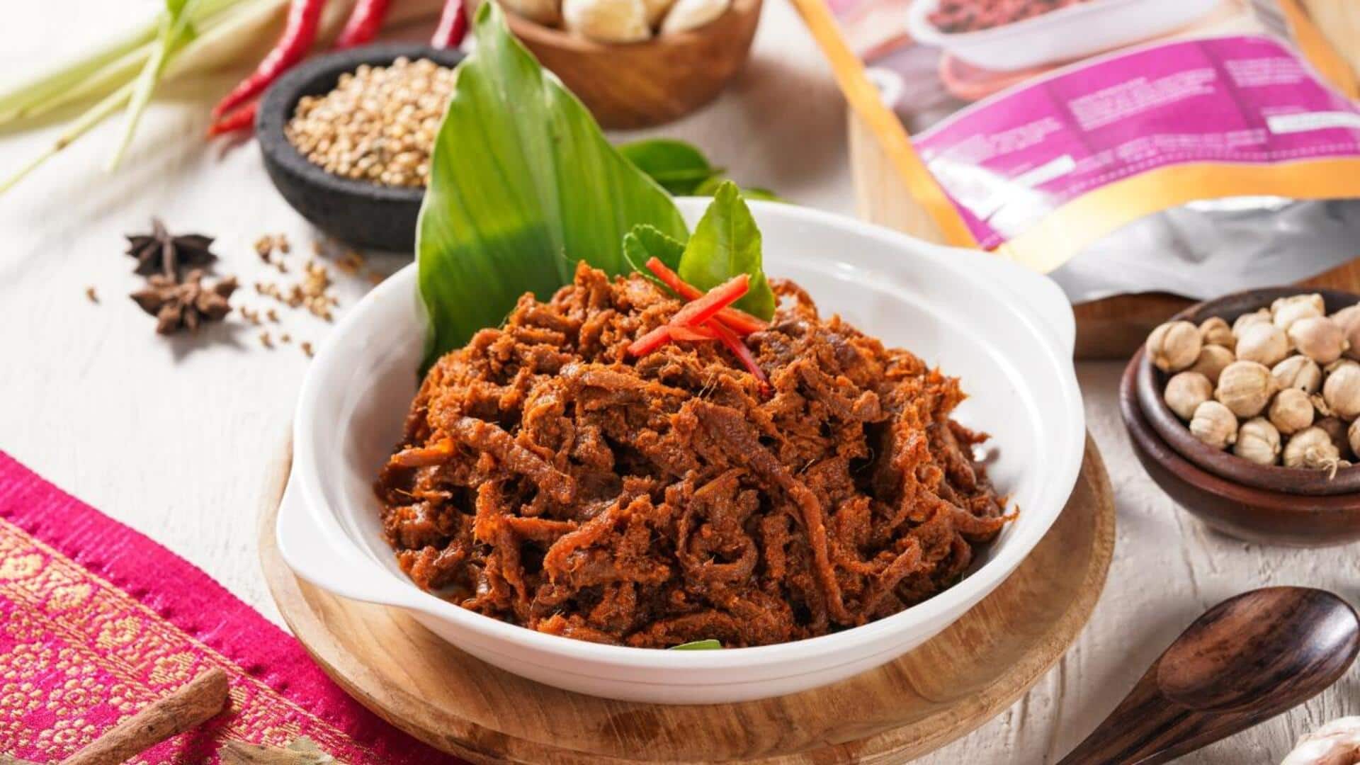 Menjelajahi Rasa Autentik Rendang dengan Sentuhan Vegetarian