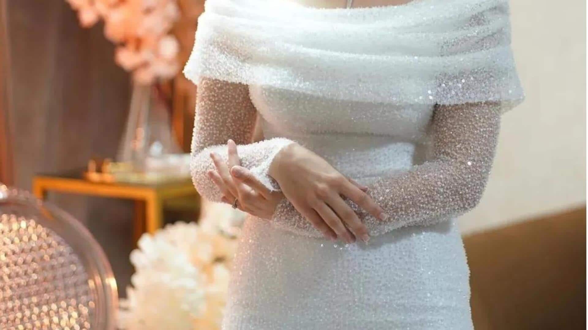 Tren glitter untuk pernikahan di musim hujan