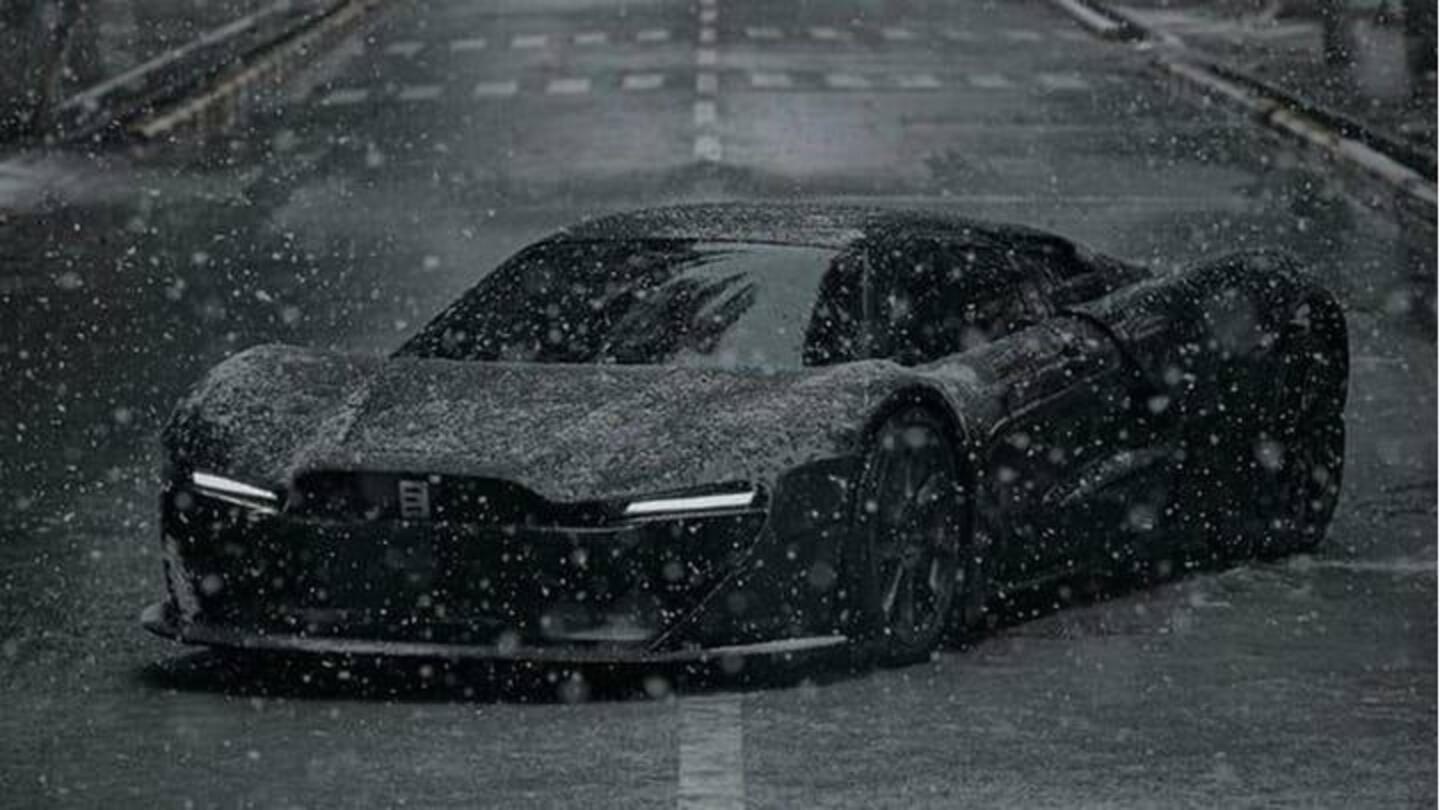 Mada 9, yang diperkenalkan oleh Taliban, adalah supercar buatan dalam negeri pertama Afghanistan Mada 9, yang diperkenalkan oleh Taliban, adalah supercar buatan dalam negeri pertama Afghanistan