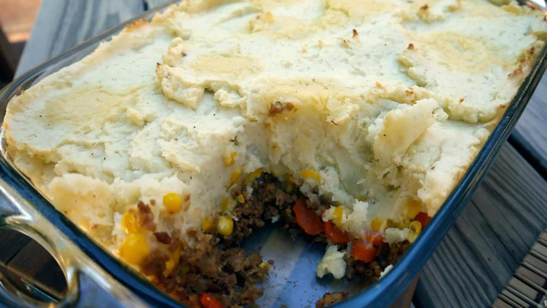 Shepherd's Pie vegan khas India: Panduan memasak