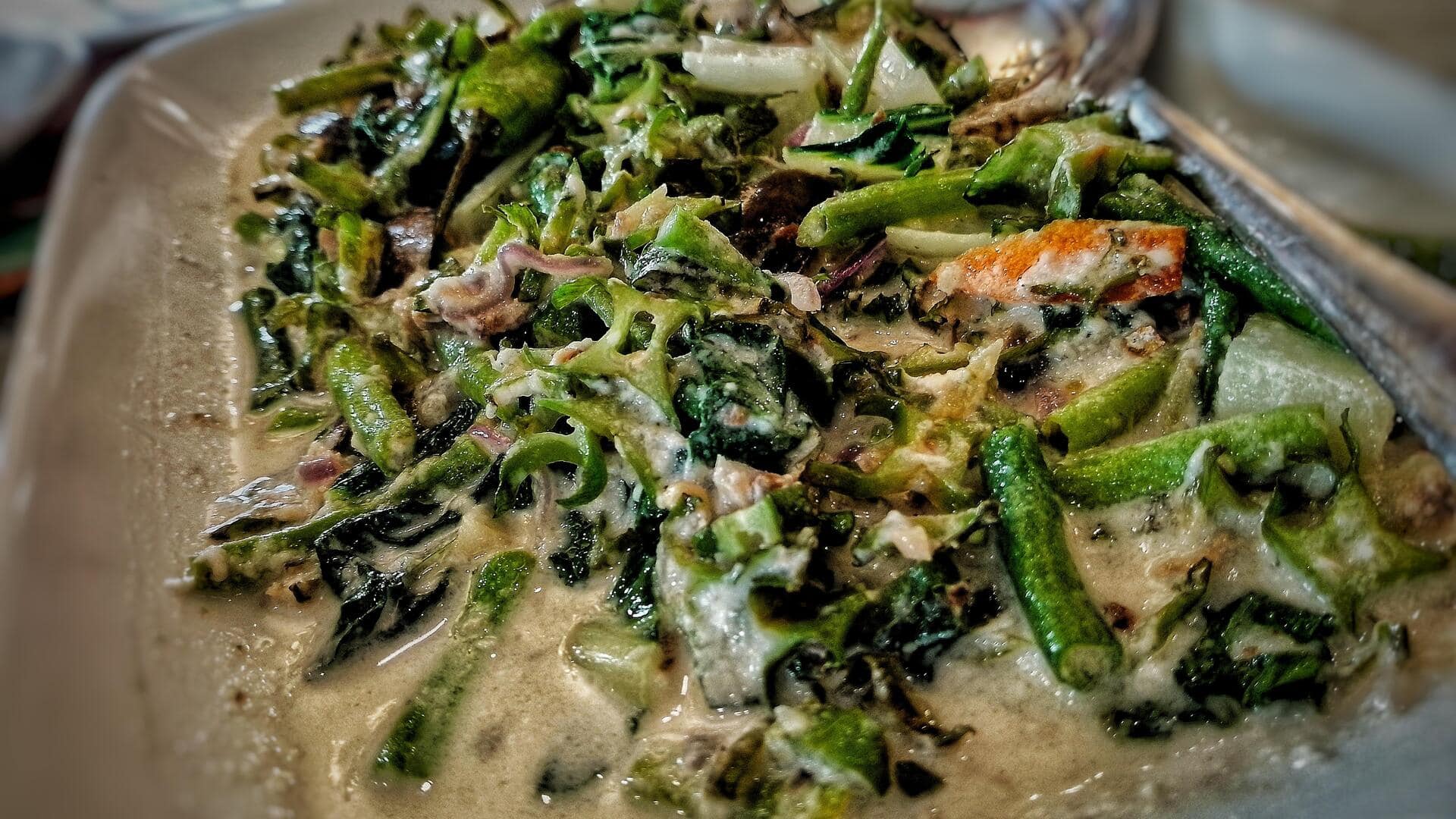 Tutorial memasak Ginataang Sitaw at Kalabasa ala Filipina