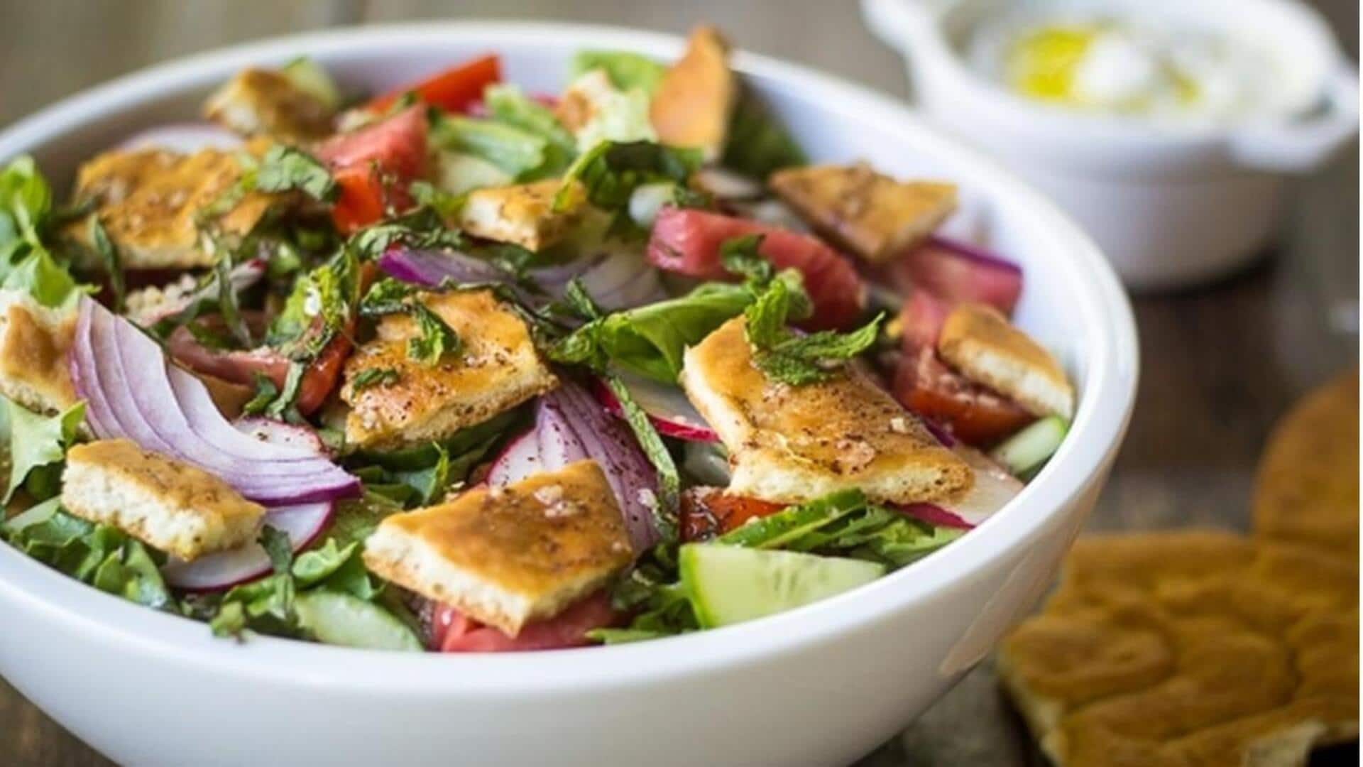 Fattoush Salad Wraps: Panduan Membuat Hidangan Lezat Dari Lebanon