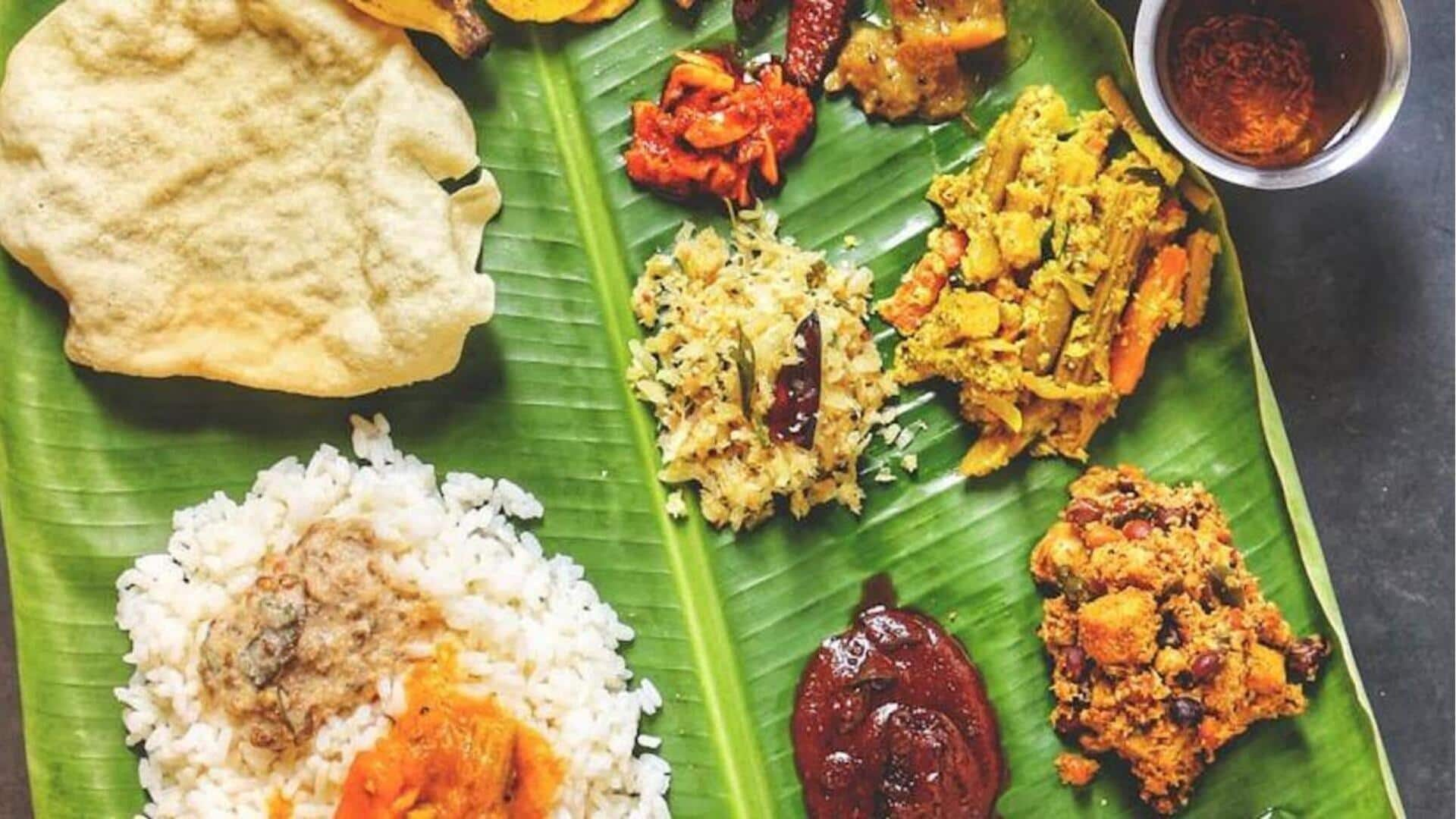 Bahan-bahan yang menjadikan ruang kuliner vegan Kerala menjadi favorit banyak orang