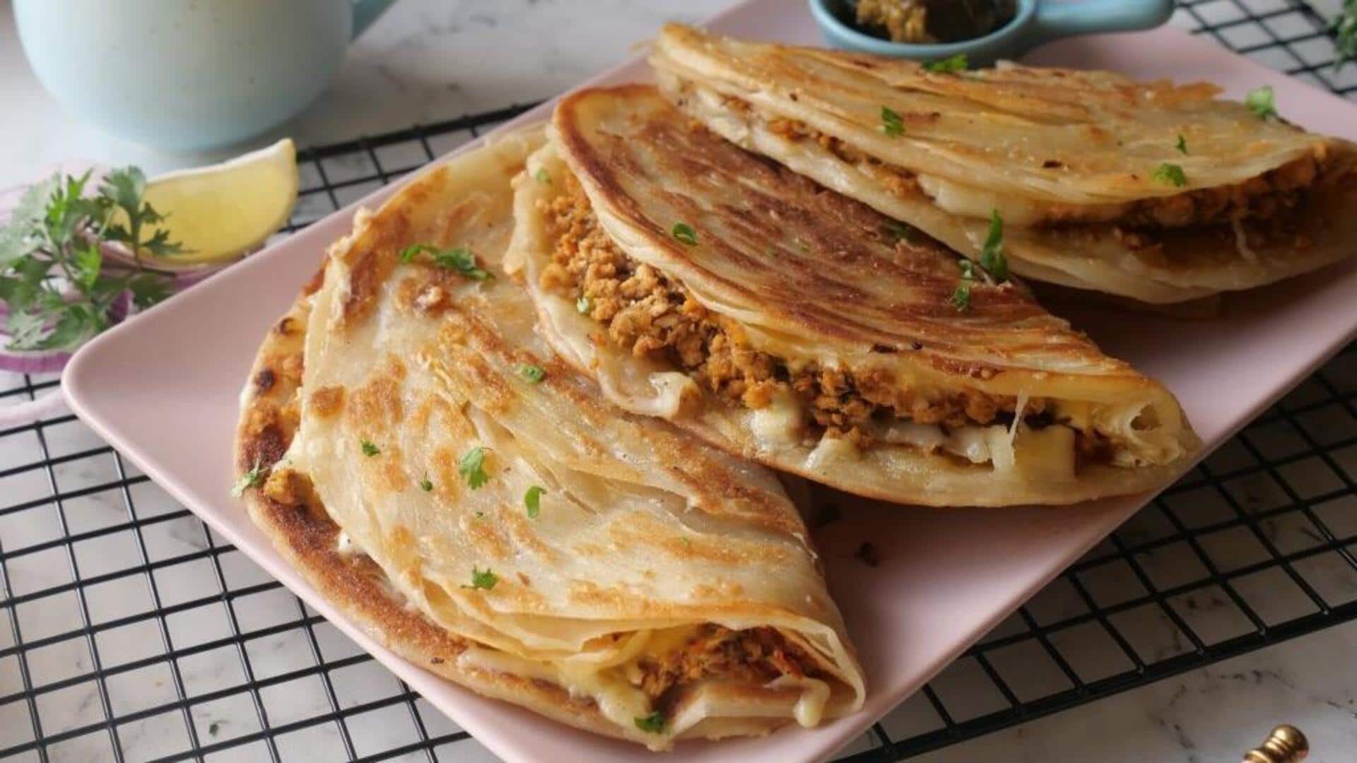 Mencicipi Paratha Fusion dengan Bahan-Bahan yang Unik