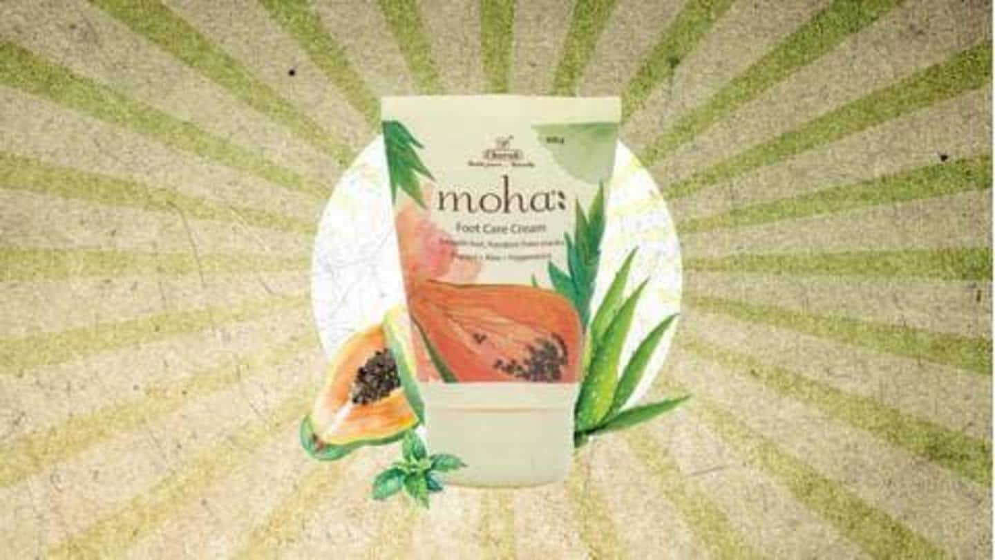 Ulasan produk kecantikan: Krim kaki bebas paraben dari Moha