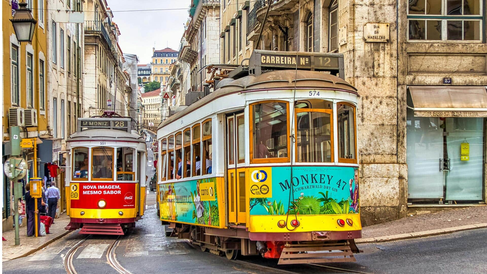 Tram Berwarna-warni di Lisbon: Rute Eksplorasi yang Indah