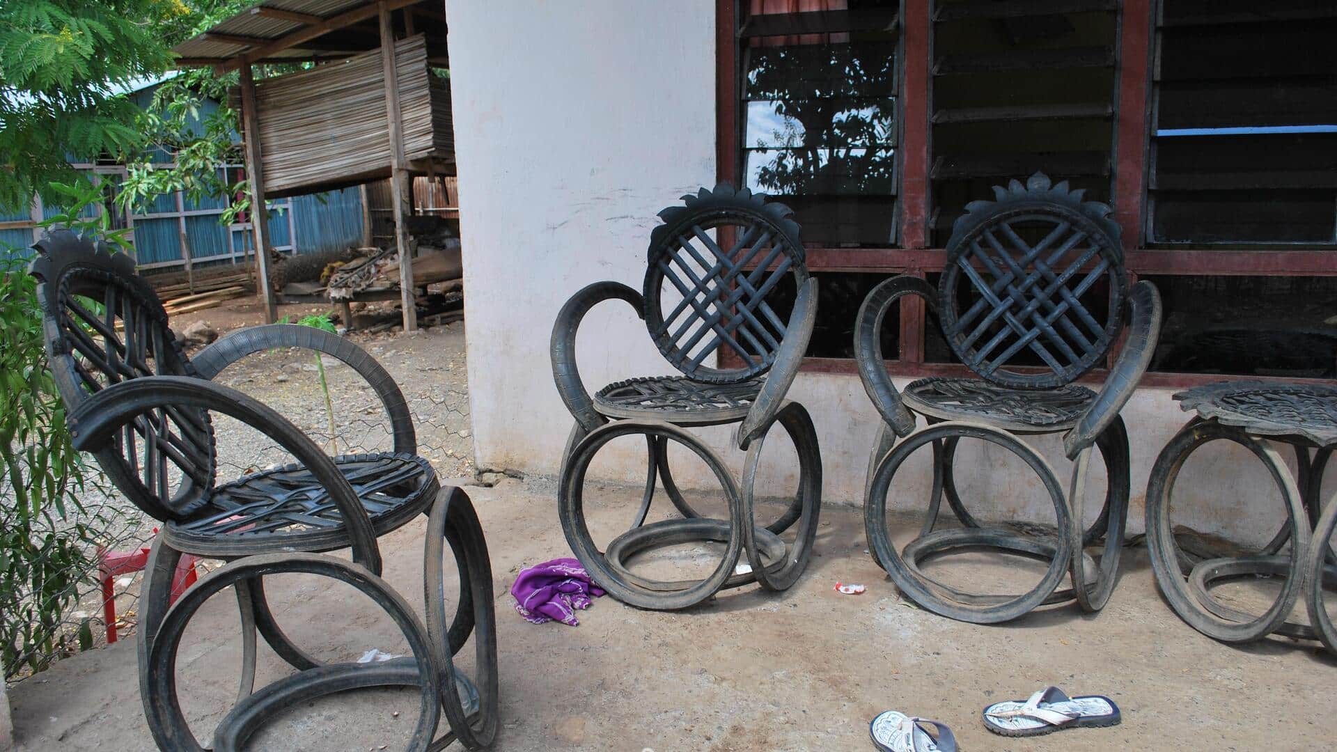 Desain furnitur daur ulang untuk rumah modern