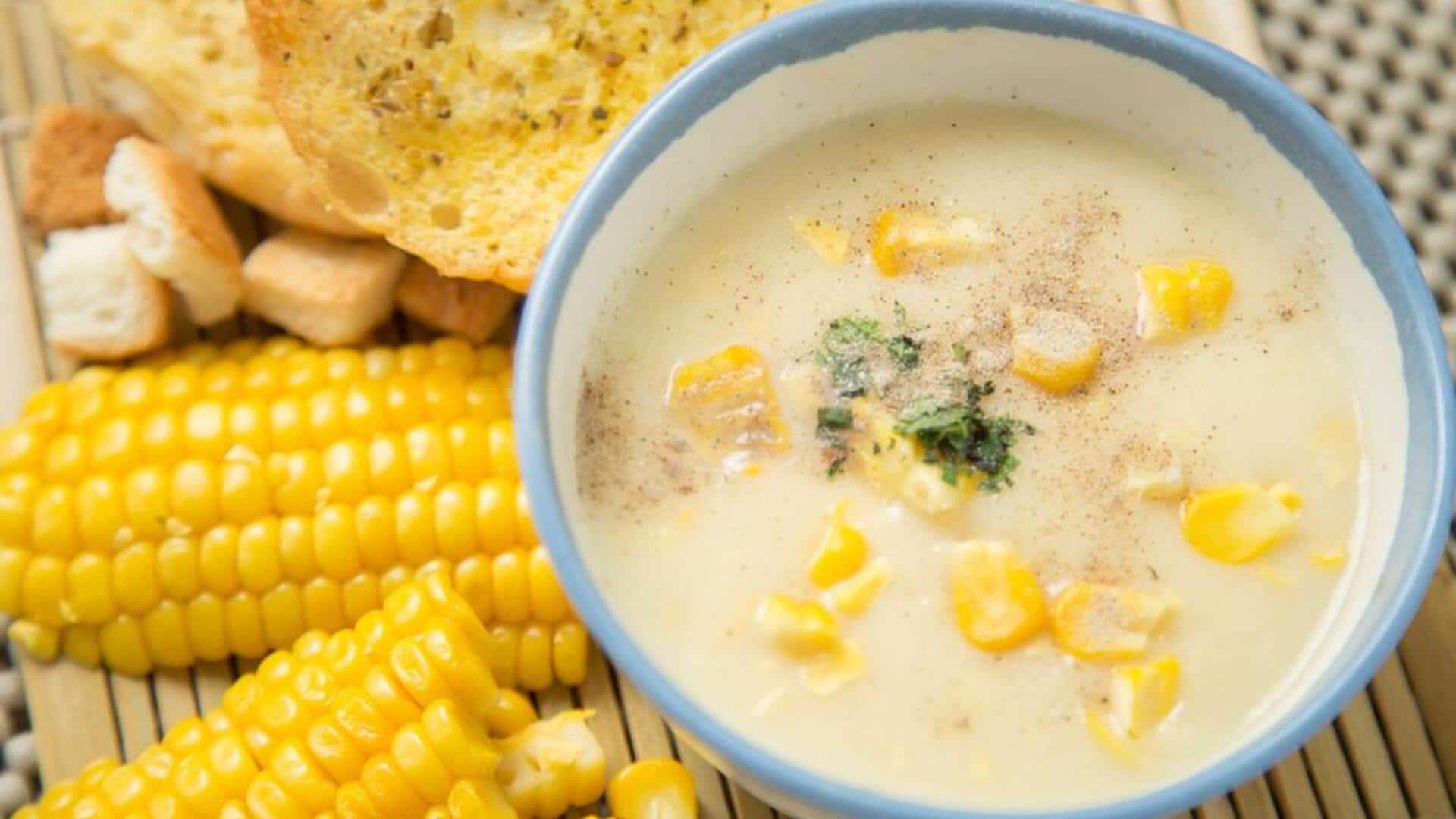 Inovasi Resep Sup Jagung Manis di Indonesia