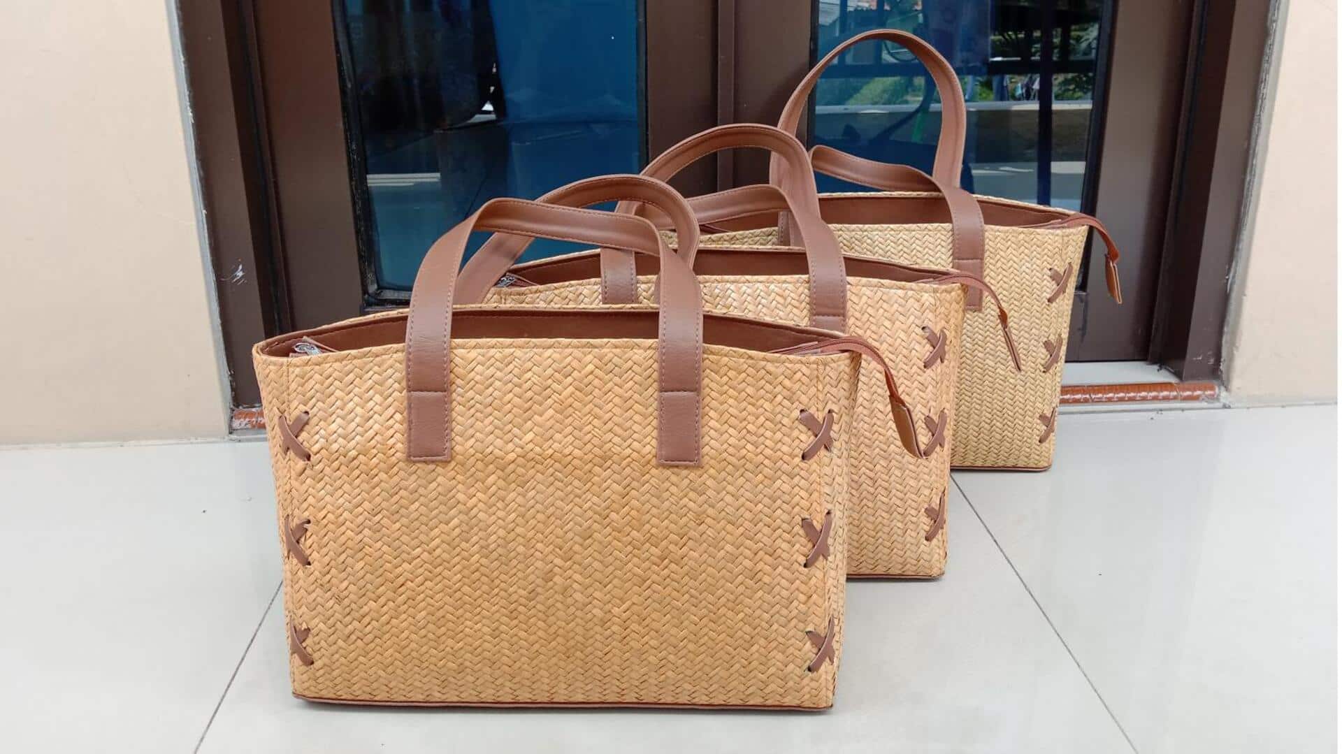 Tas anyaman yang wajib dimiliki untuk pakaian India