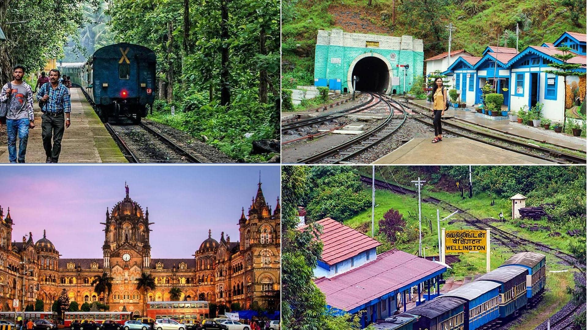 Simak stasiun-stasiun kereta api yang paling menakjubkan di India
