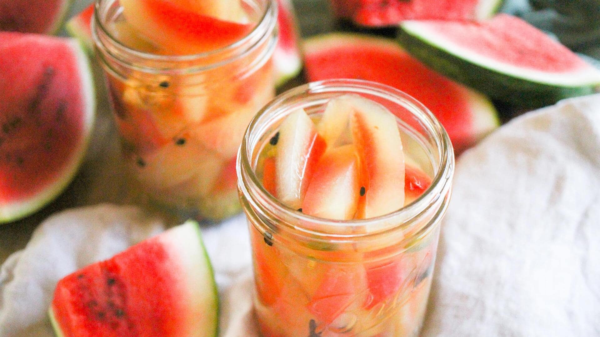 Cara Mudah Membuat Acar Kulit Semangka yang Lezat