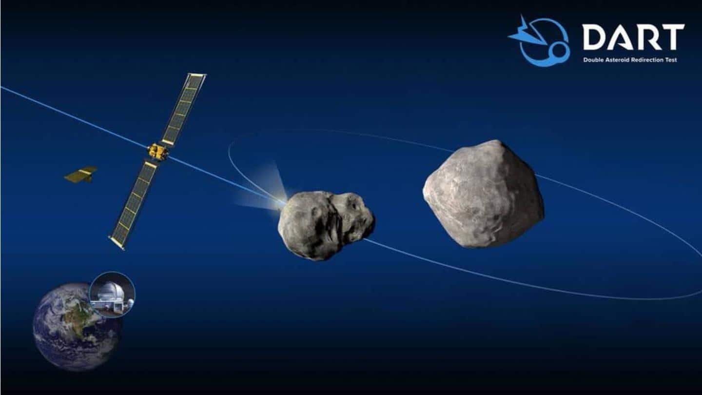 DART akan menabrak asteroid dengan kecepatan 6,6 km/detik DART akan menabrak asteroid dengan kecepatan 6,6 km/detik