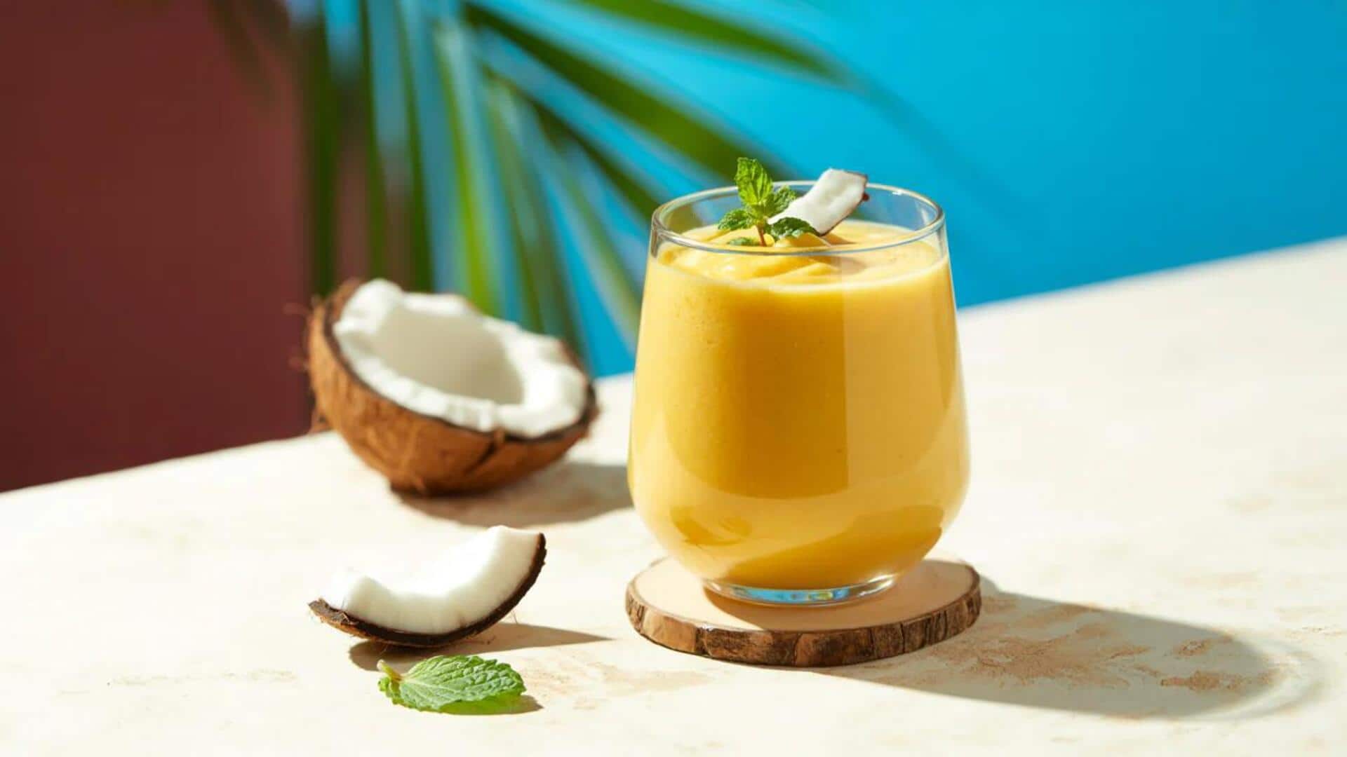 Mecicipi Smoothie Buah Tropis yang Menggugah Selera
