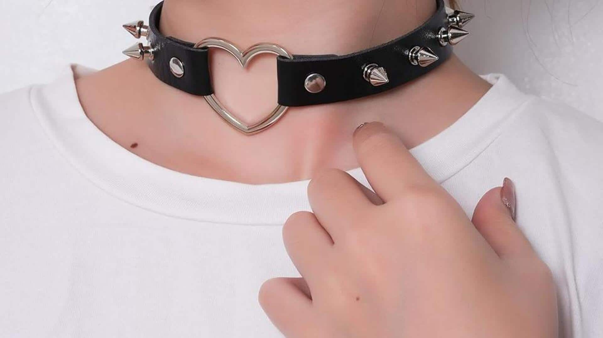 Choker berani untuk gaya musim dingin India