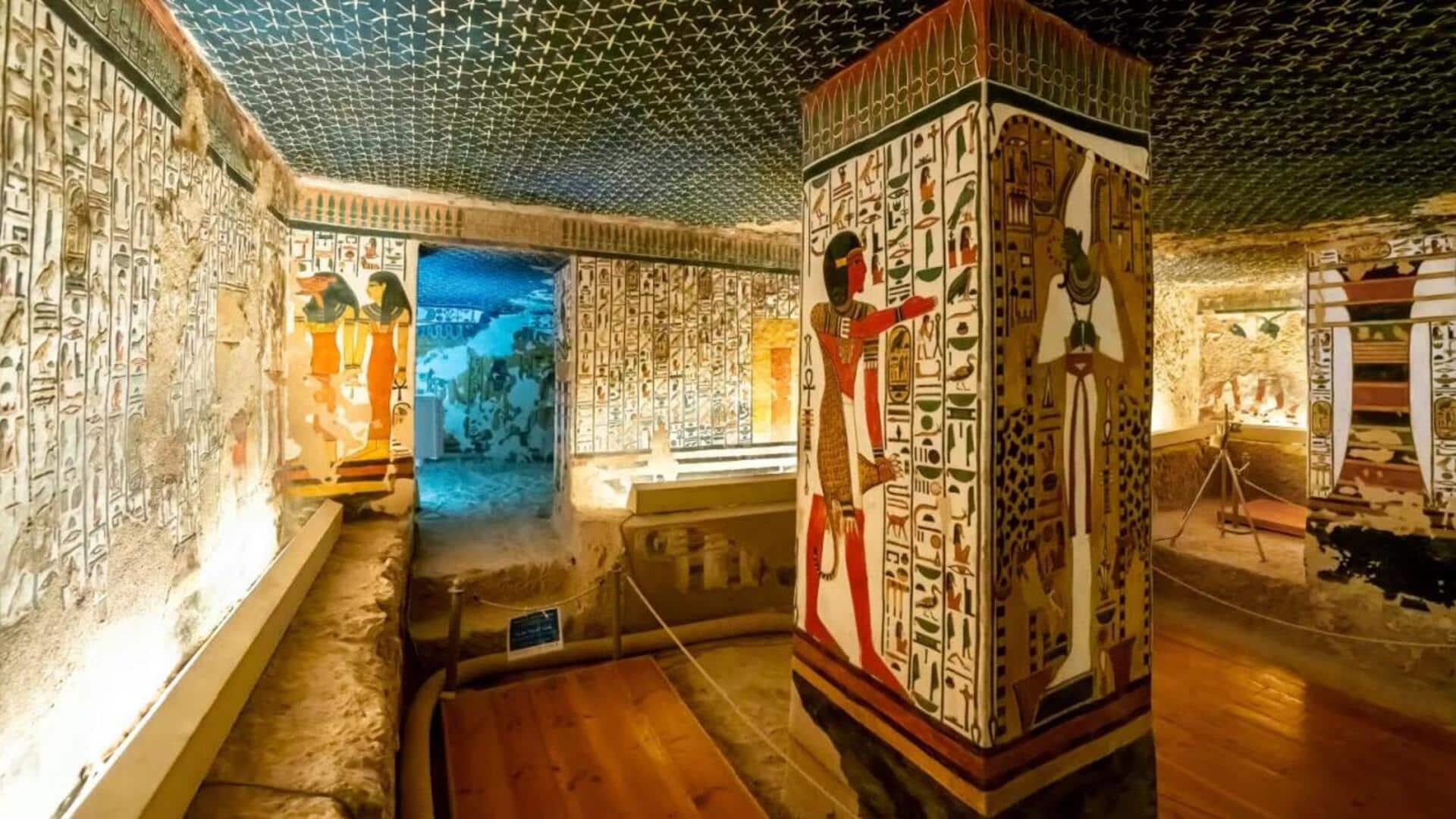 Lima Makam Firaun Yang Tersembunyi Di Luxor