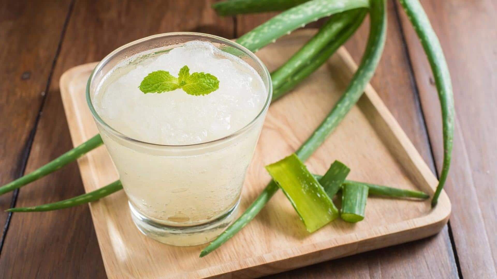 Minuman Gel Lidah Buaya yang Lezat untuk Keluarga