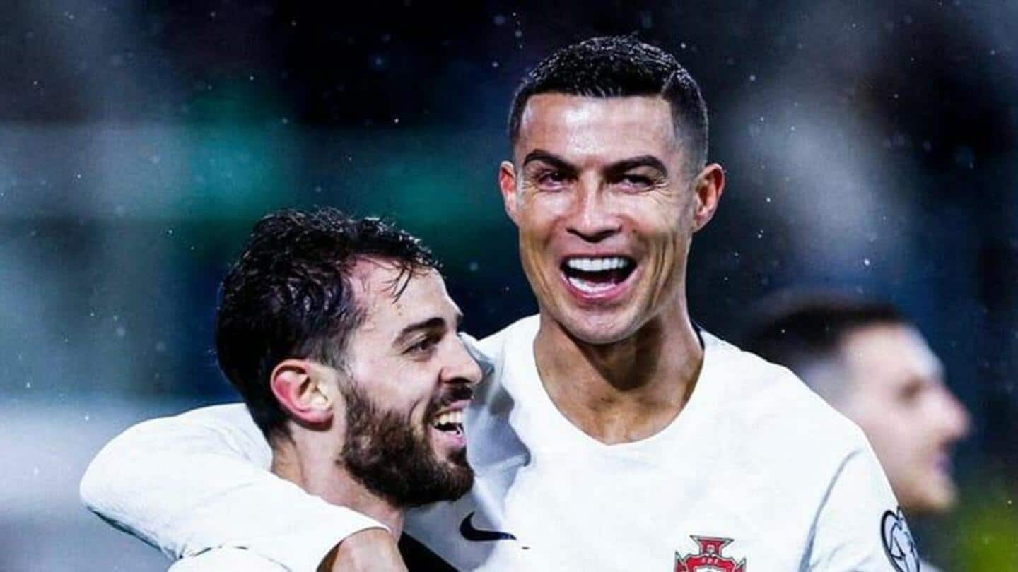 Cristiano Ronaldo mencetak brace kedua berturut-turut untuk Portugal: Statistik utama