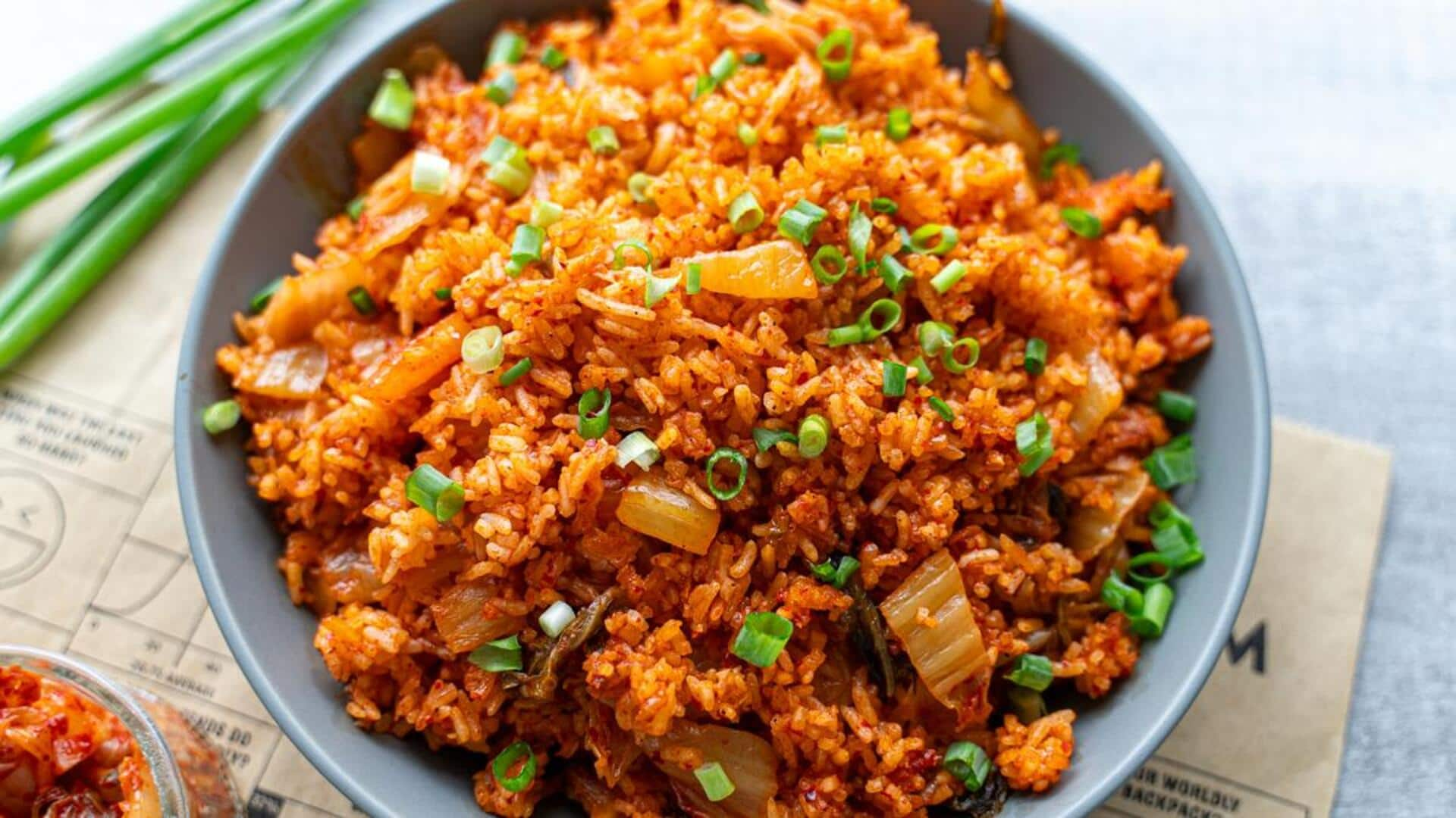 Panduan Dalam Menghidangkan Nasi Goreng Kimchi Pedas Ala Korea