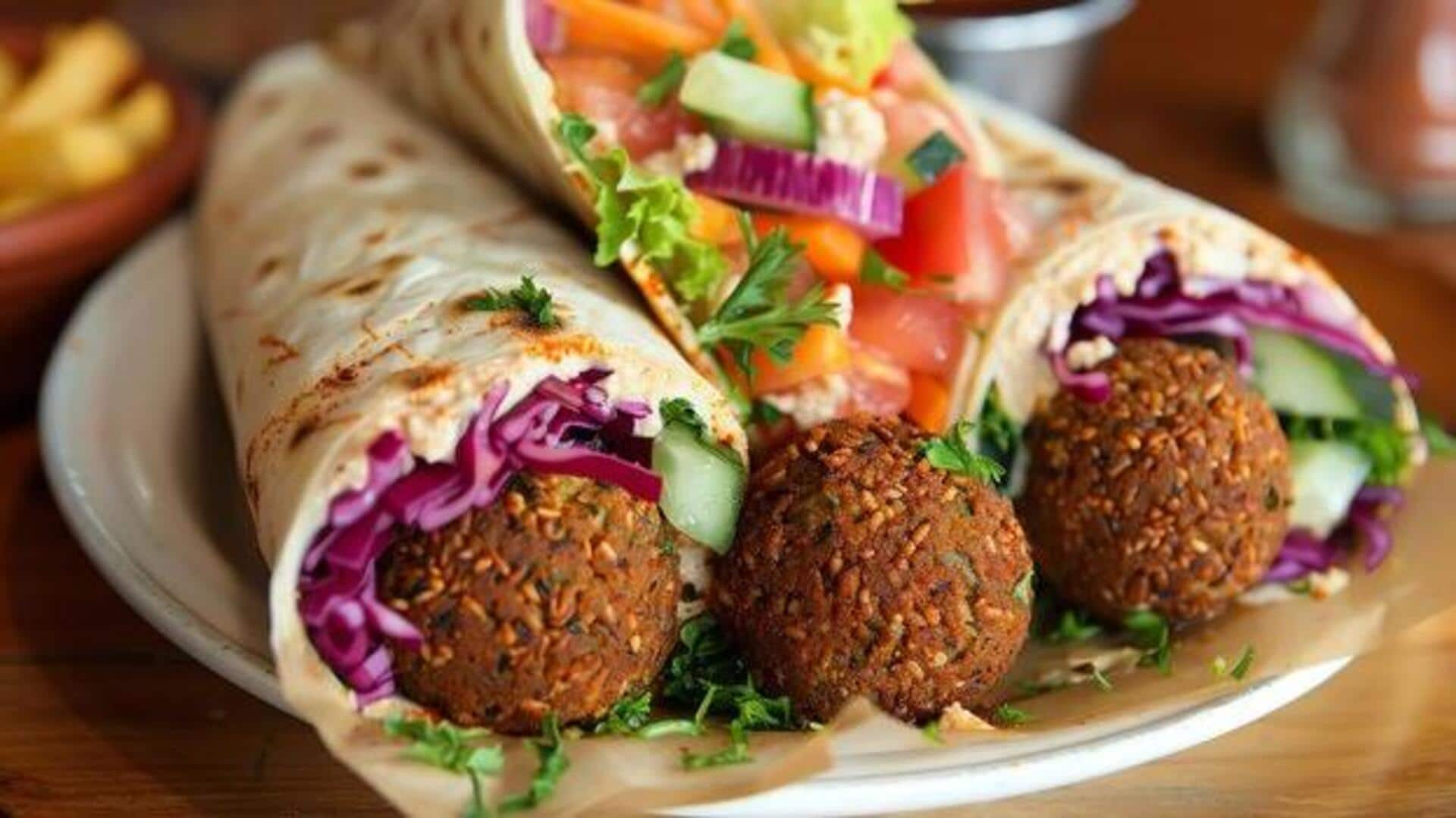 Panduan Menyajikan Falafel Wrap Ala Lebanon