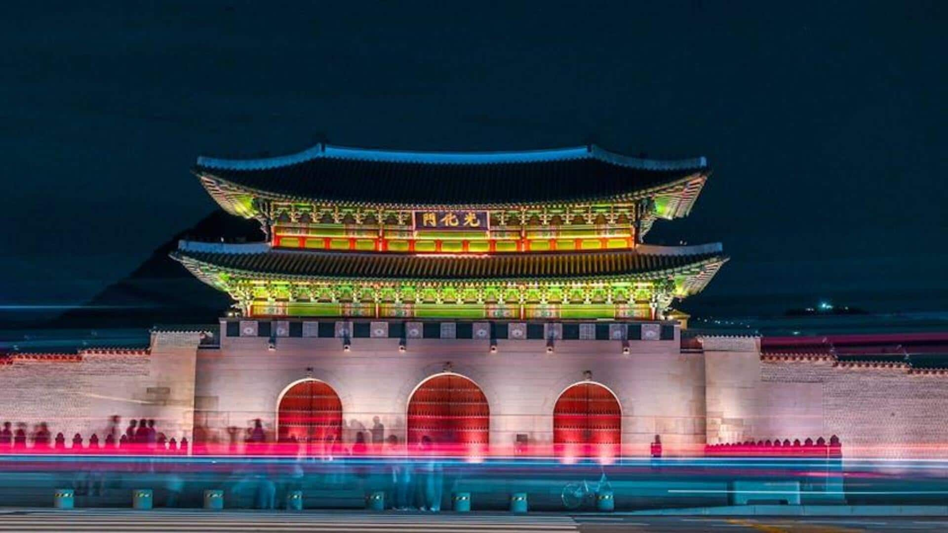 Menjelajahi Kompleks Istana Gyeongbokgung, Seoul, Korea Selatan