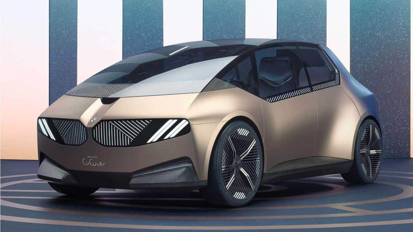Konsep BMW i Vision Circular adalah mobil listrik futuristik yang dapat didaur ulang