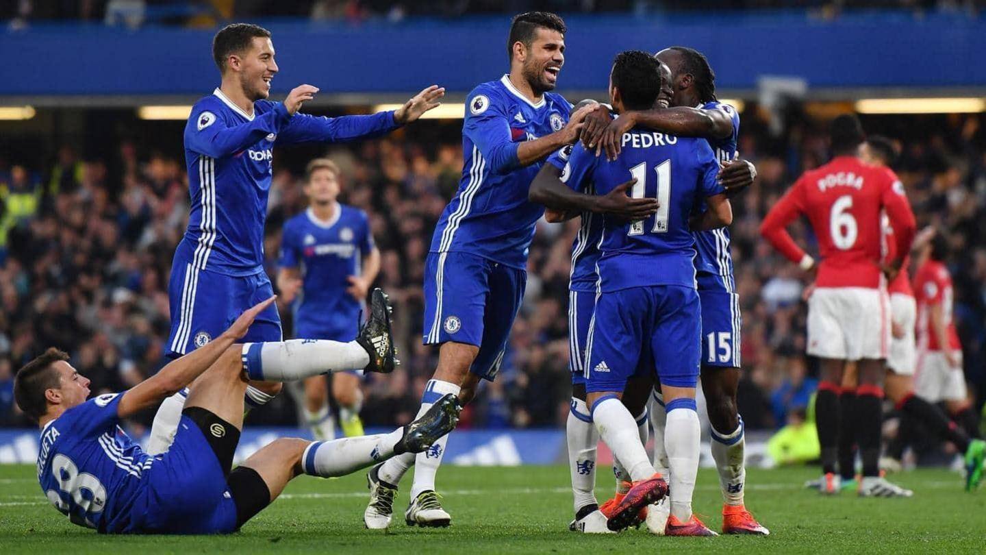 Chelsea kalahkan United 4-0 di Stamford Bridge Chelsea kalahkan United 4-0 di Stamford Bridge