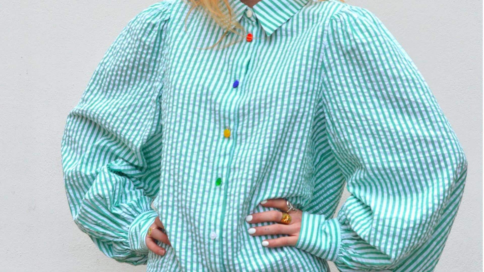 Lima tampilan tunik seersucker untuk kenyamanan musim semi