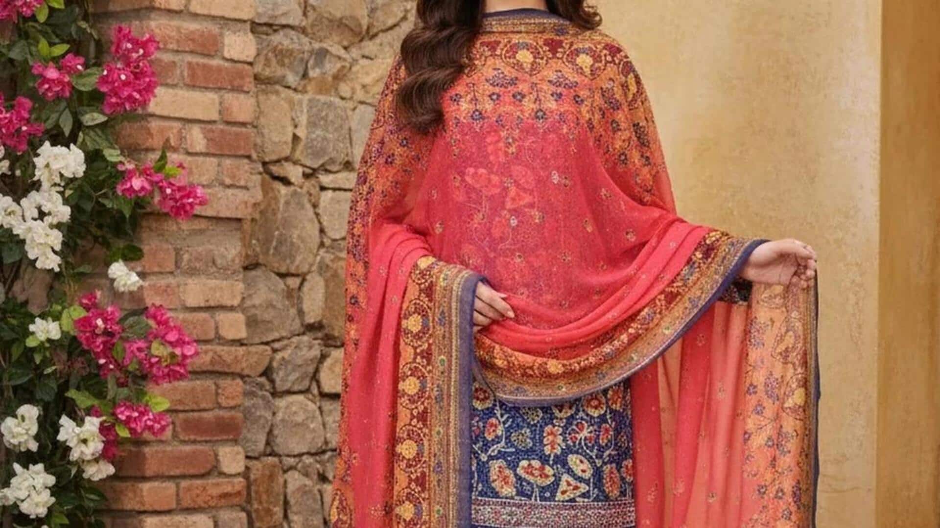 Dupatta chiffon: Aksesori esensial untuk setiap acara India