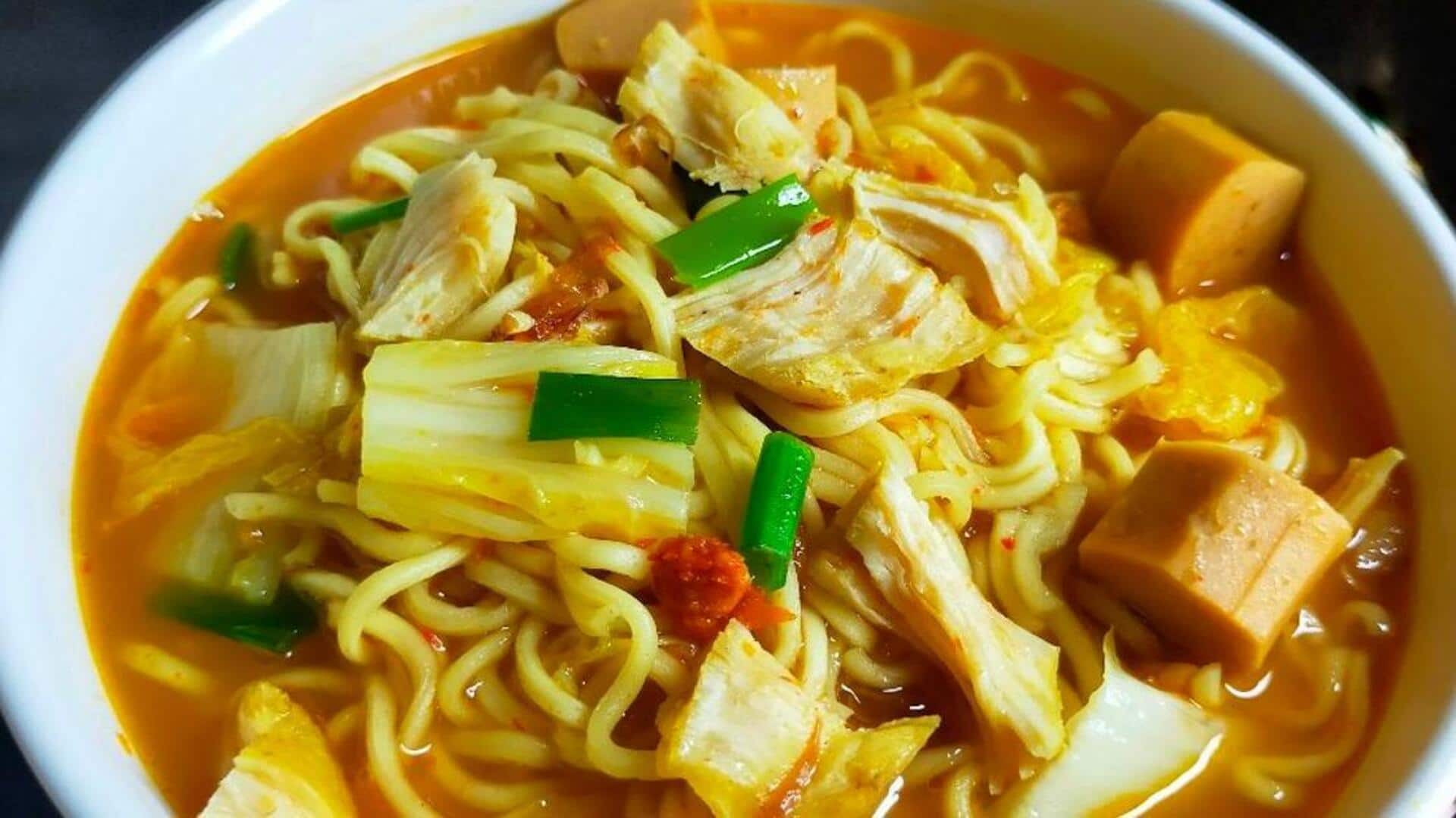 Saus Berbasis Kunyit untuk Melengkapi Sajian Mie Anda