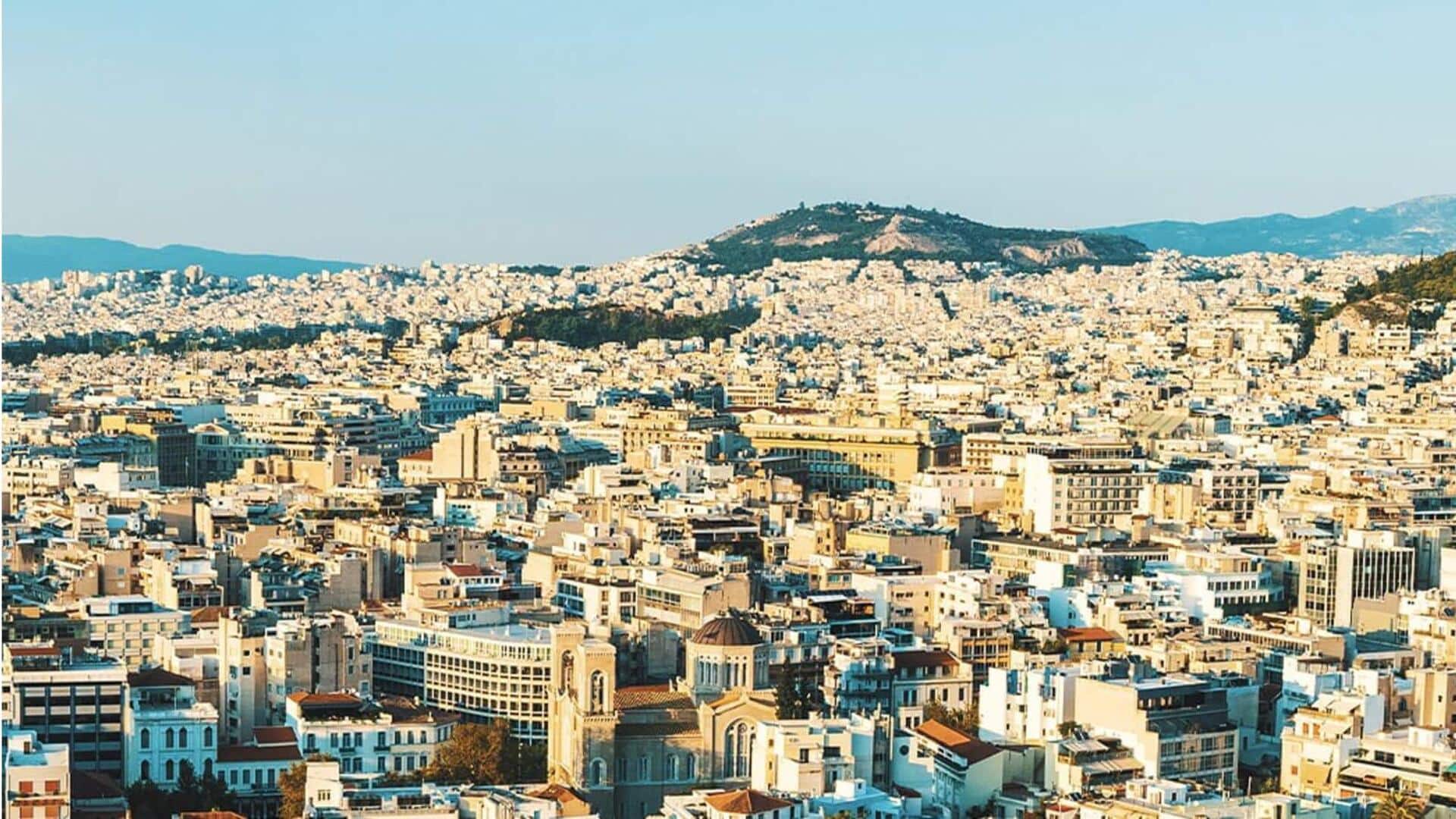 Tempat-tempat di Athena ini menawarkan pemandangan matahari terbenam yang paling menakjubkan