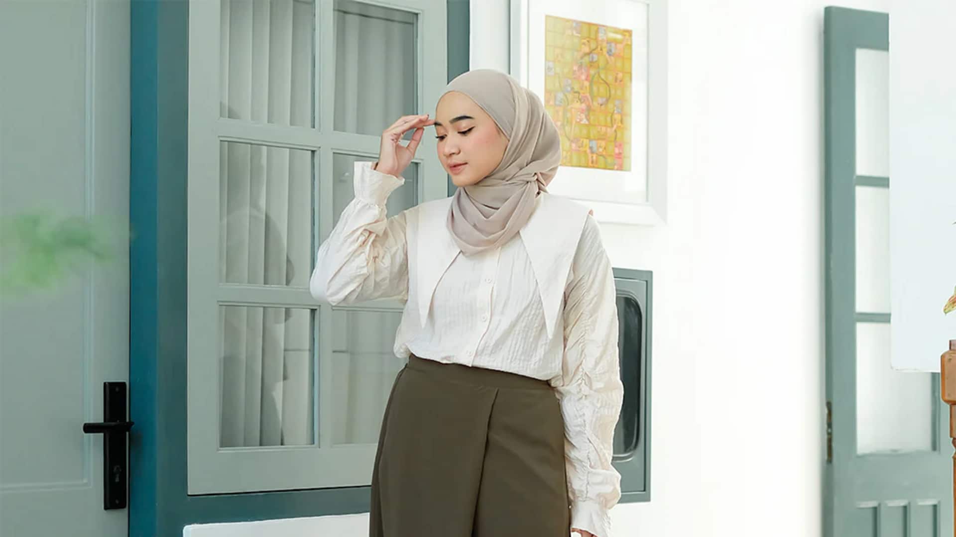 Gaya hijab berkelanjutan untuk tampilan modern