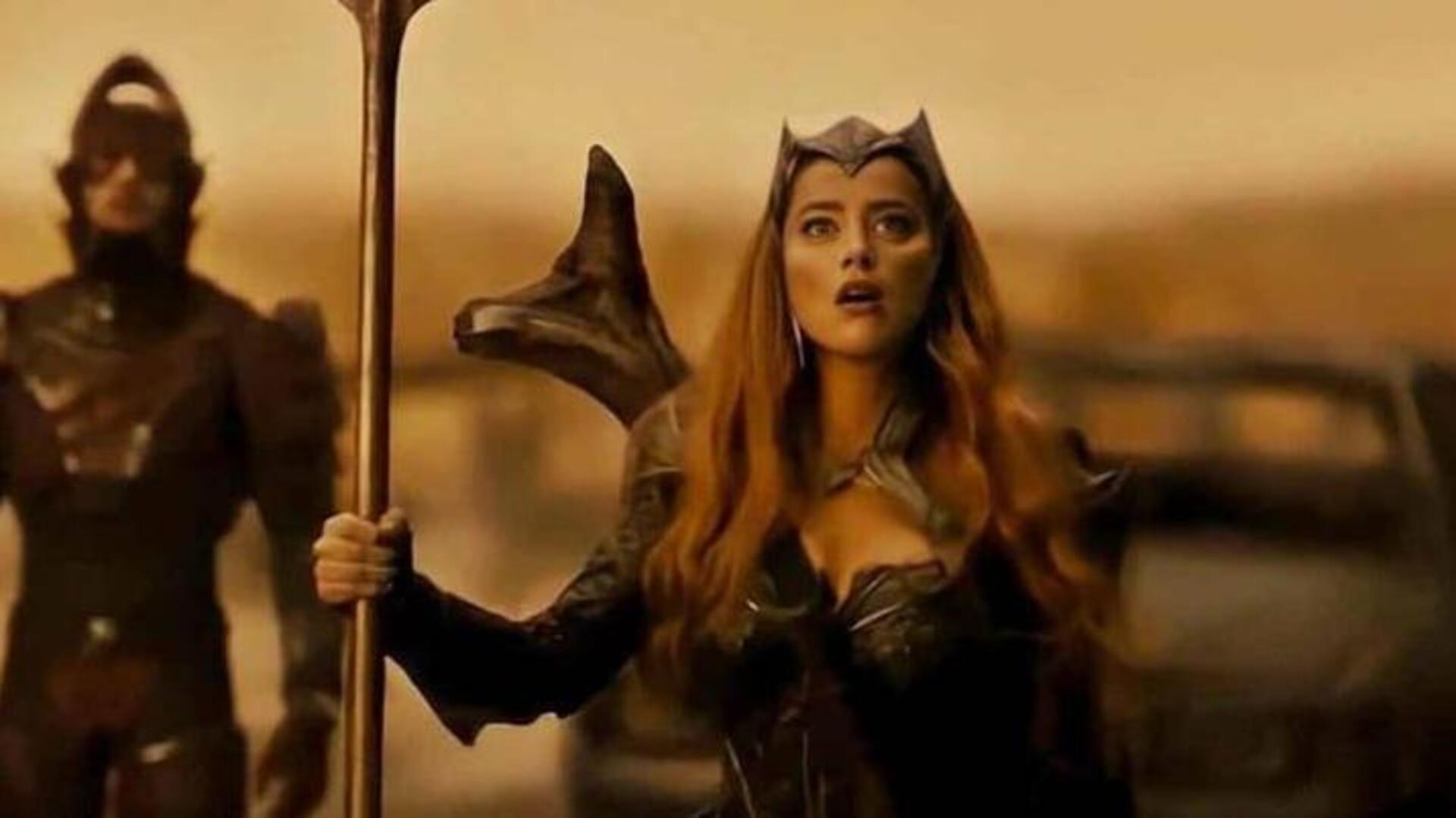 Amber Heard Tampak Tak Nyaman di Lokasi Syuting 'Aquaman2'
