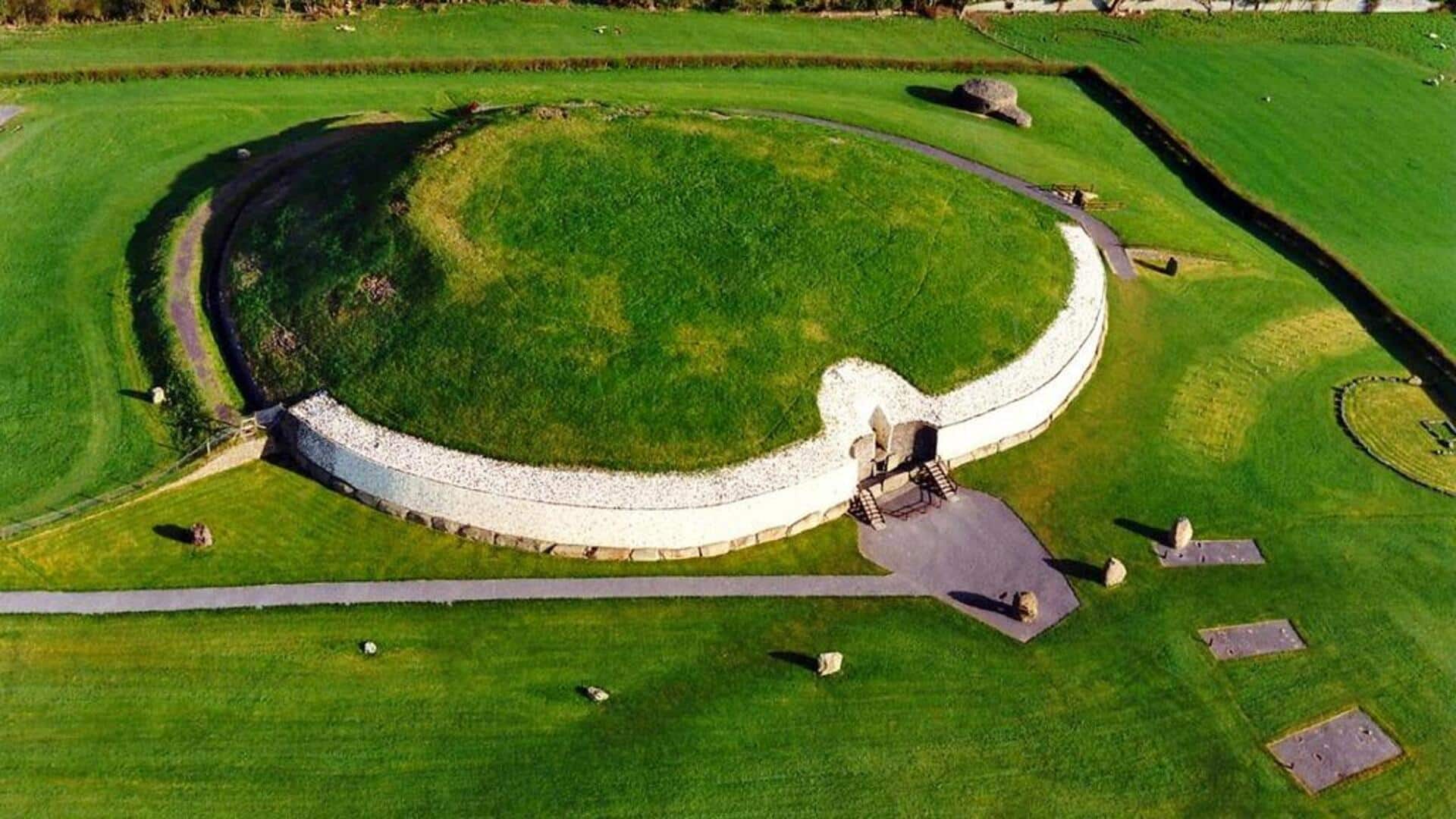 Upacara ritual Druid di situs warisan Irlandia Upacara ritual Druid di situs warisan Irlandia