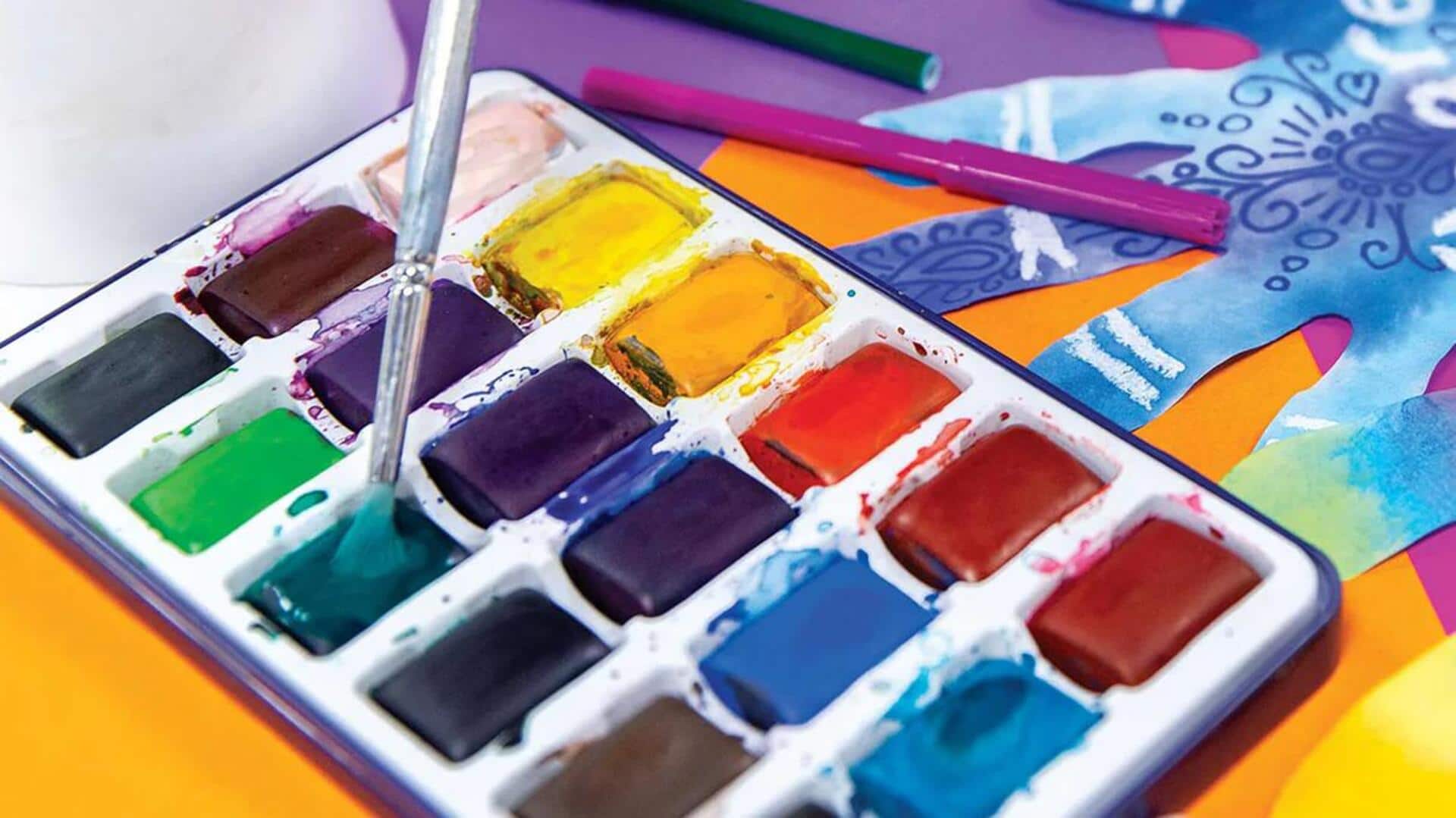 Lima Cara Cerdas untuk Mengatur Palet Cat Air Anda