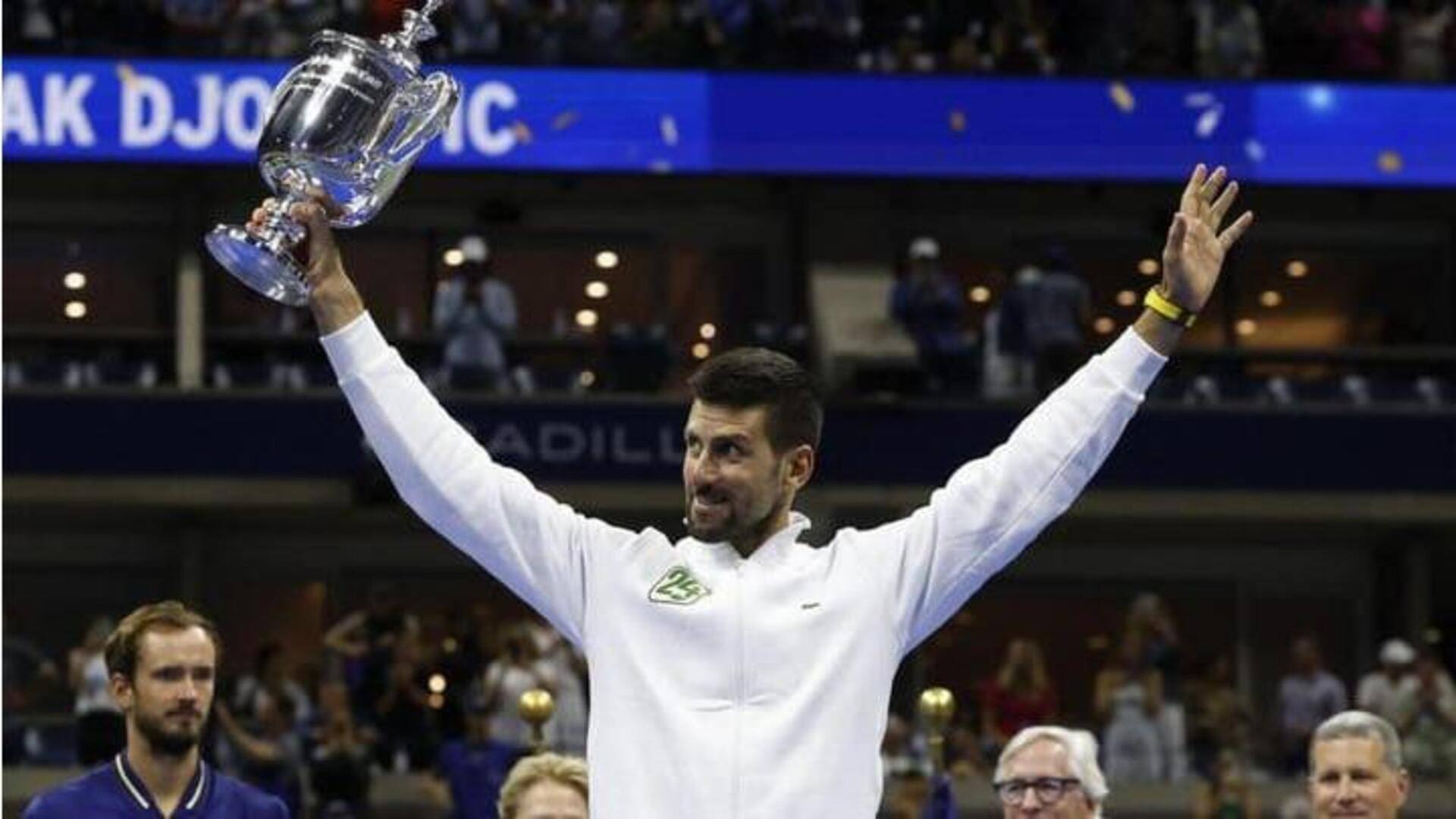 Novak Djokovic mengklaim gelar lapangan kerasnya yang ke-69: Statistik penting 
